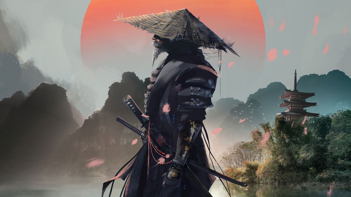 иллюстрации для стима самурай фото 80