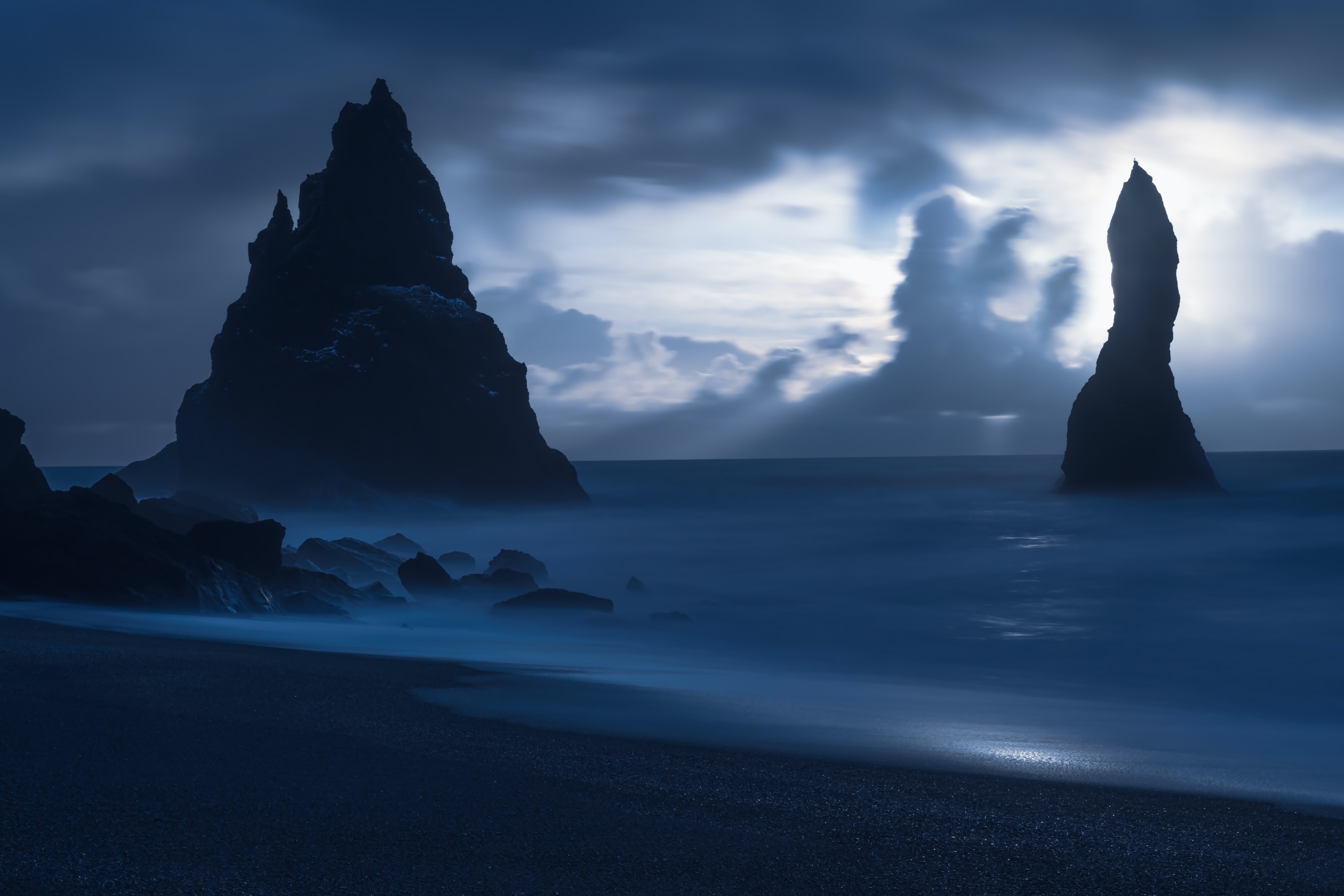Laden Sie das Natur, Felsen, Die Steine, Küste, Übernachtung, Dunkel-Bild kostenlos auf Ihren PC-Desktop herunter