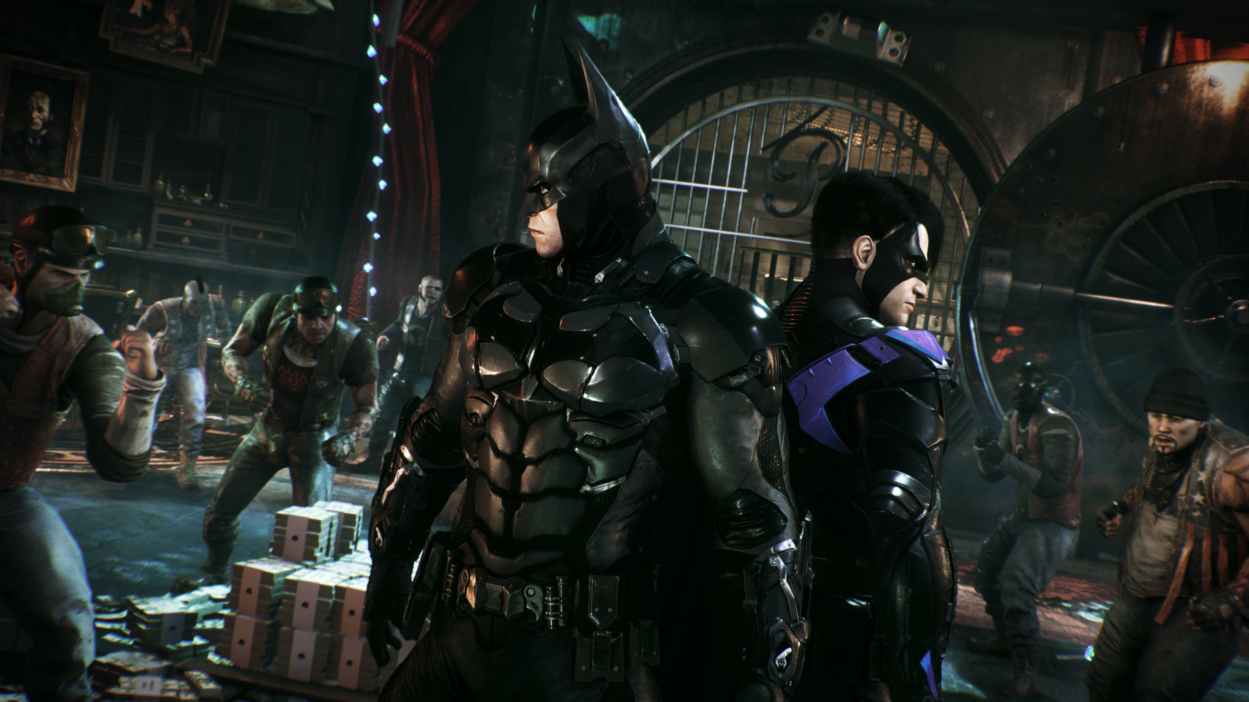 batman, dick grayson, batman: arkham knight, video game, nightwing for android