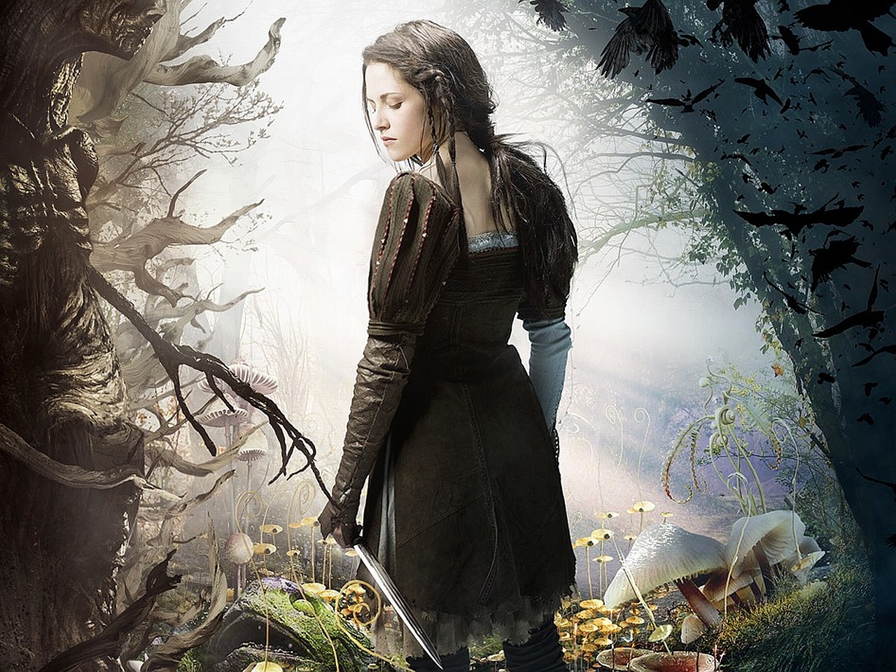 kristen stewart, snow white and the huntsman, movie, snow white for android