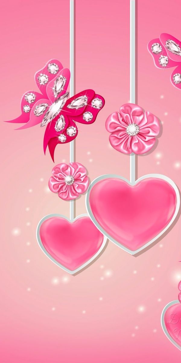 Обои розовые вертикальные. Сердечки картинки. Заставка сердечки. Розовые обои. Детские заставки на телефон.