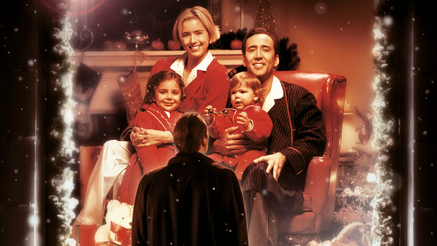 Christmas cinema. Семьянин the Family man, 2000. Николас Кейдж семьянин. Семьянин фильм 2000 кадры. Теа Леони семьянин.