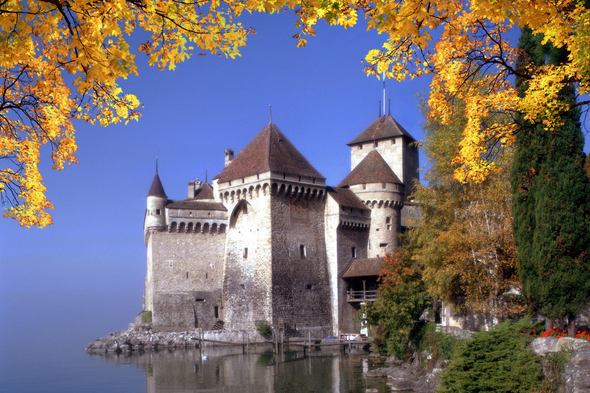 Замок Бельрив Швейцария