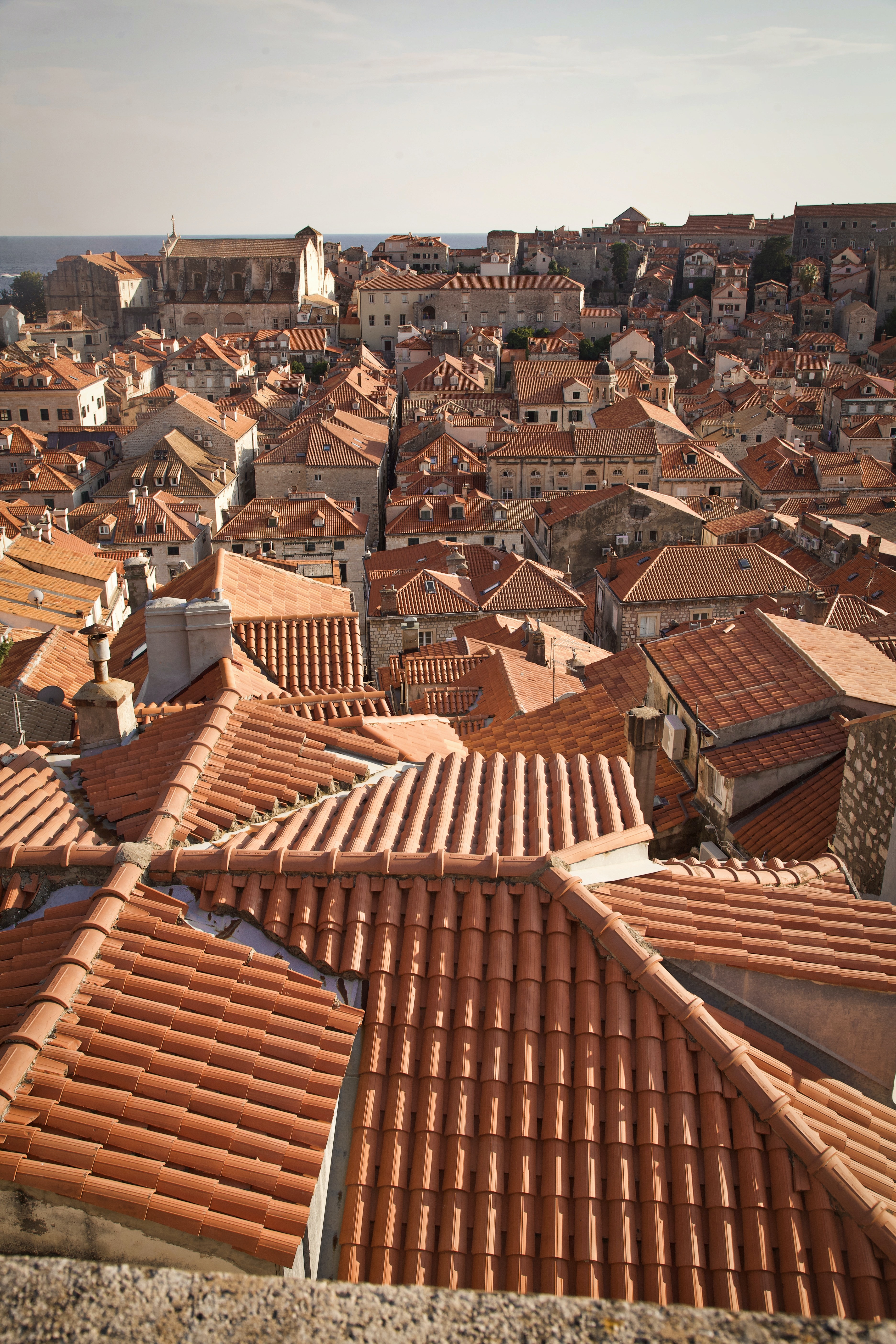Free HD cities, city, building, view from above, roof, roofs