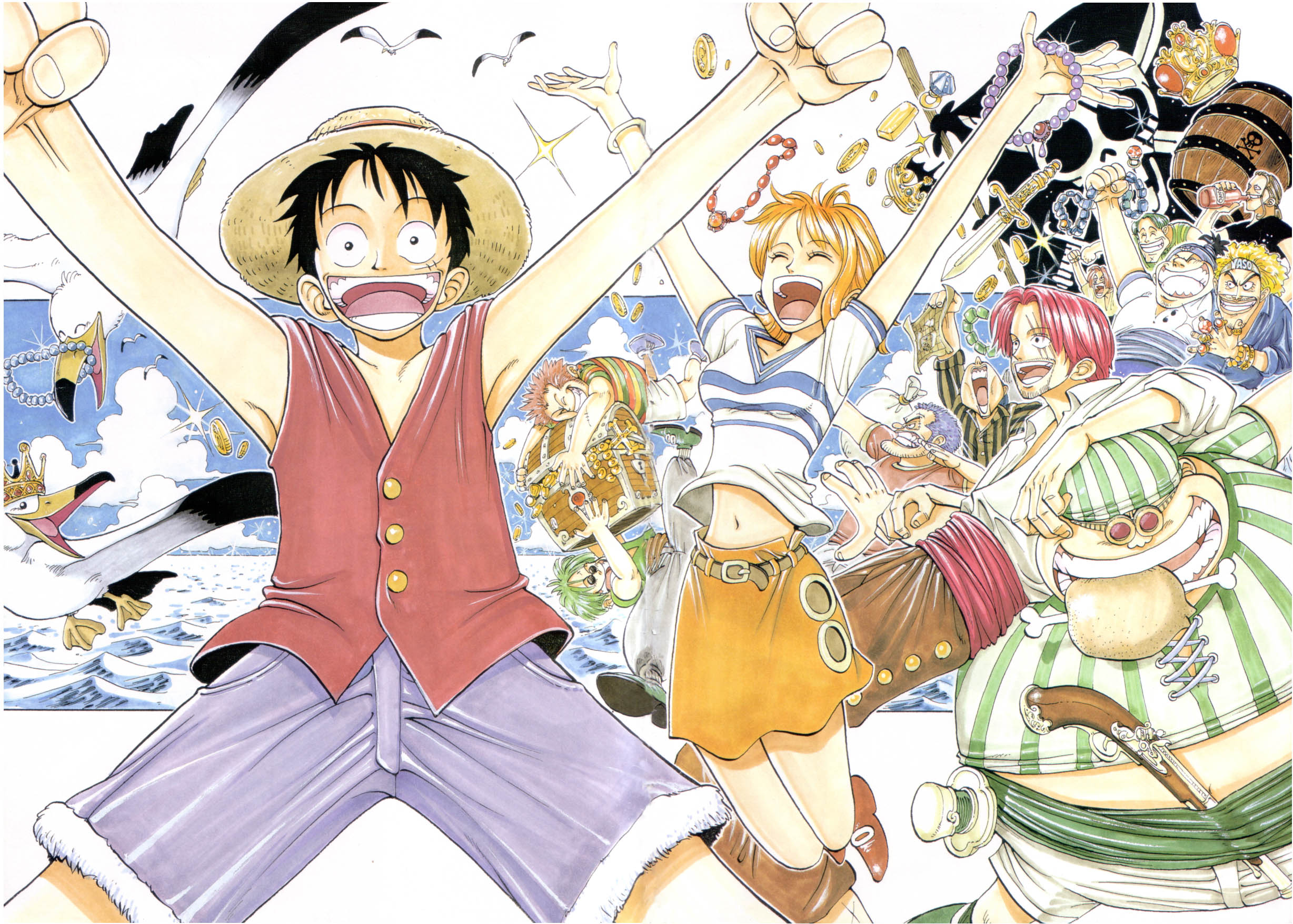 1354948 One Piece HD, Shanks (One Piece), Gol D. Roger, Monkey D. Luffy -  Rare Gallery HD Wallpapers