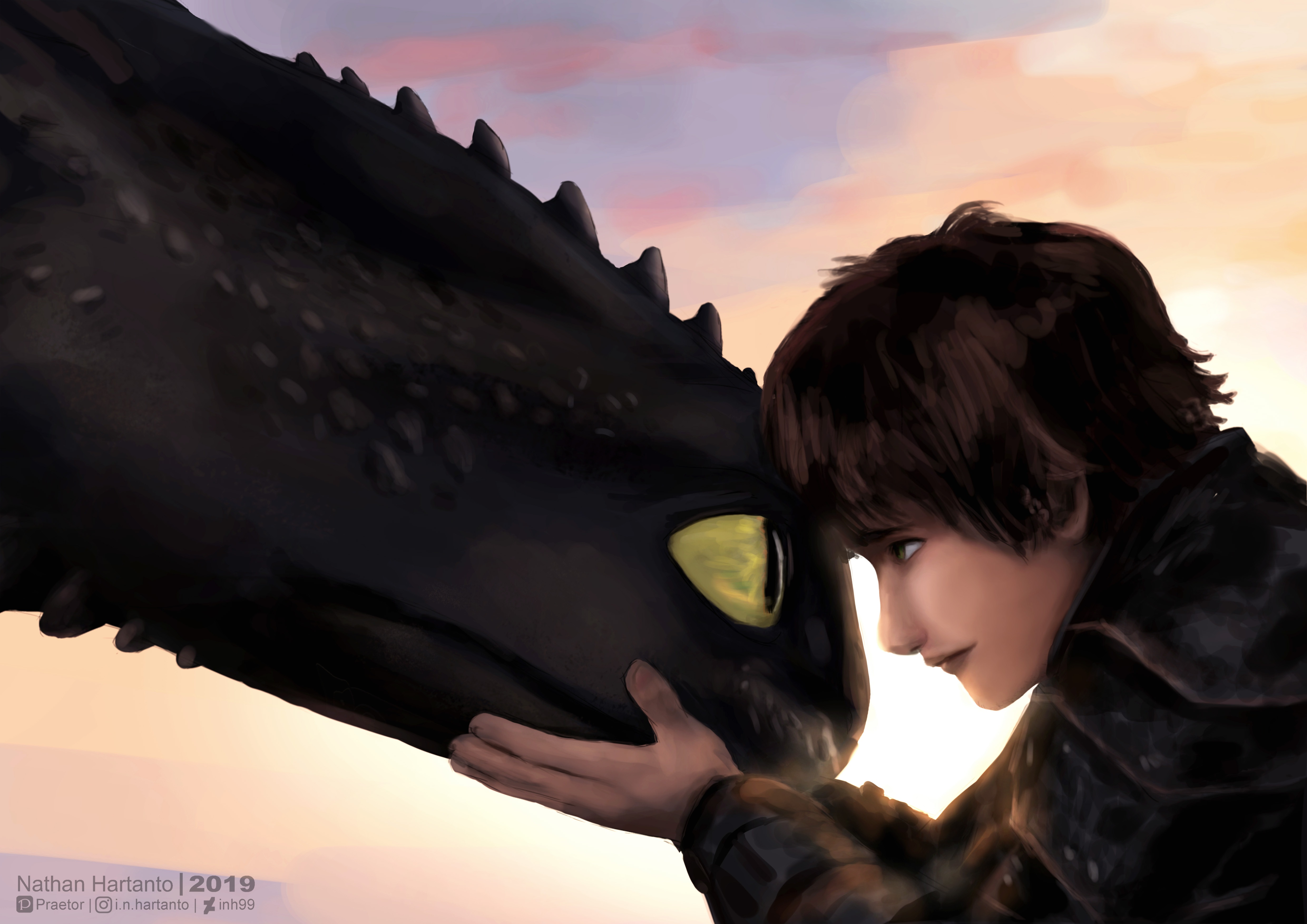 Как приручить дракона 3 прощание