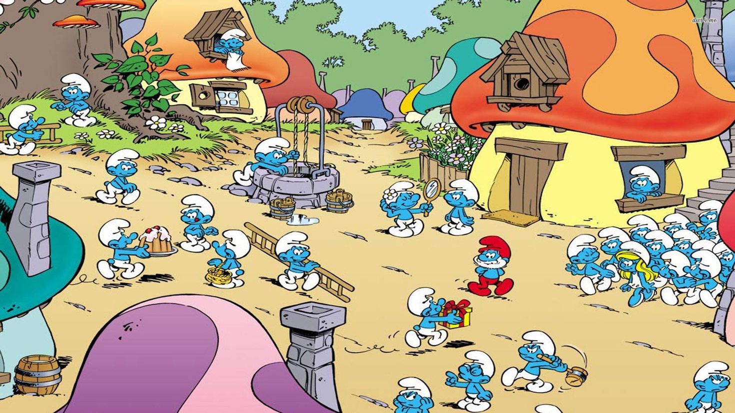 HD desktop wallpaper: Smurfs, Comics, The Smurfs download free picture ...