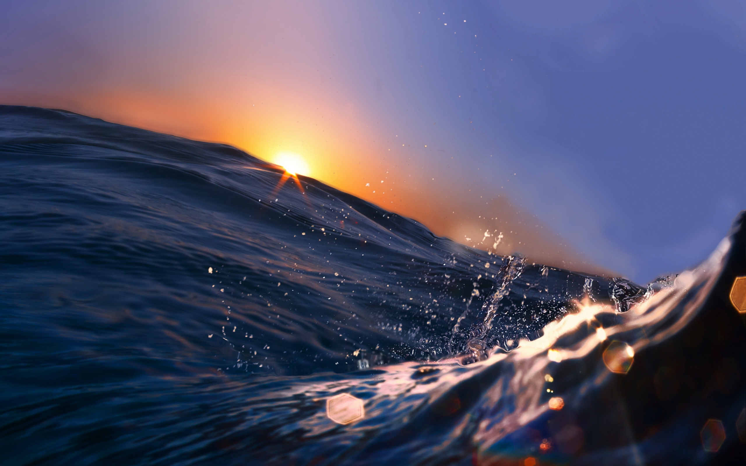 Море волны солнце