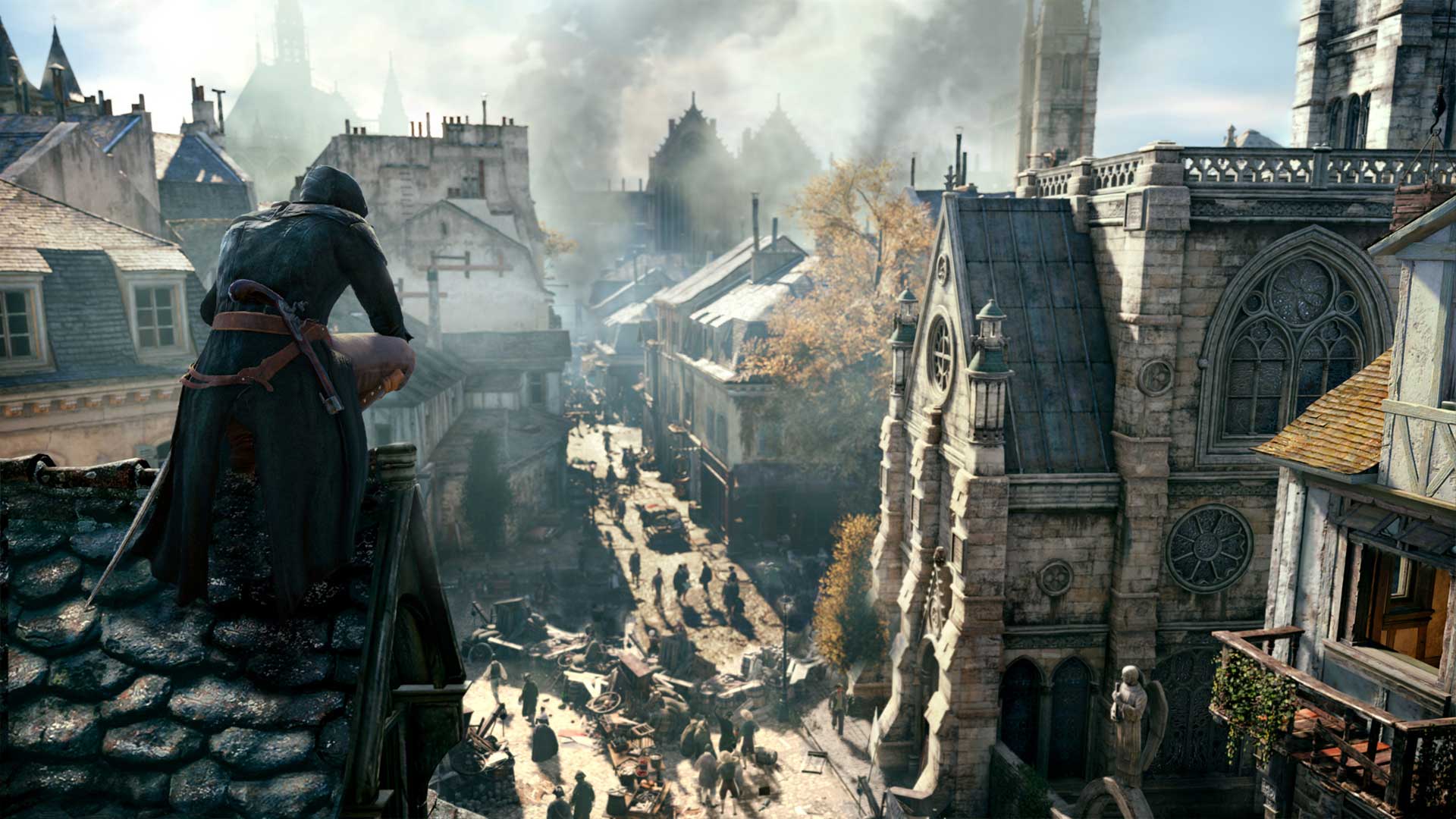 Free download wallpaper Assassin's Creed: Unity, Assassin's Creed, Video Game on your PC desktop