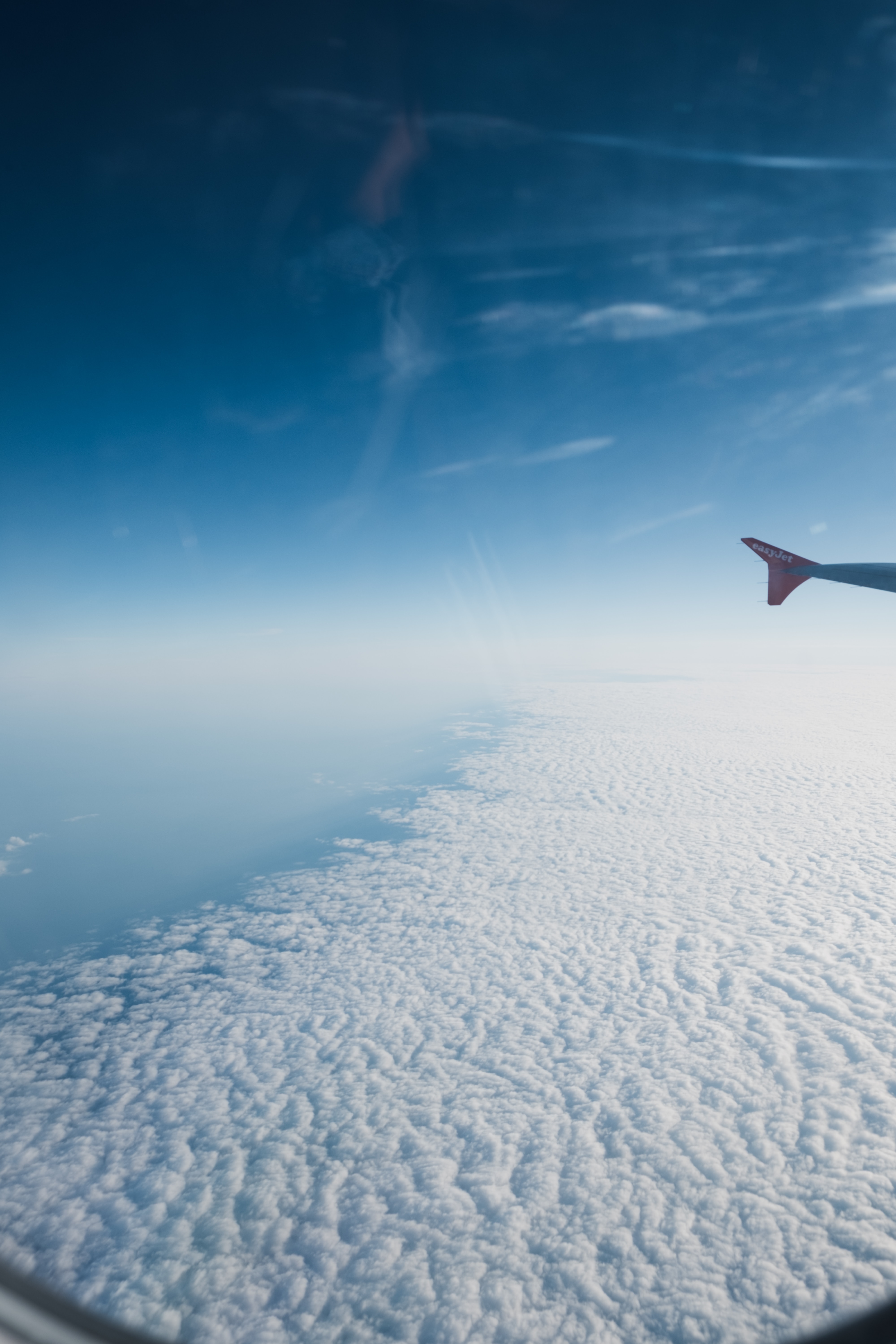 miscellanea, sky, clouds, miscellaneous, wing, plane, airplane, view UHD