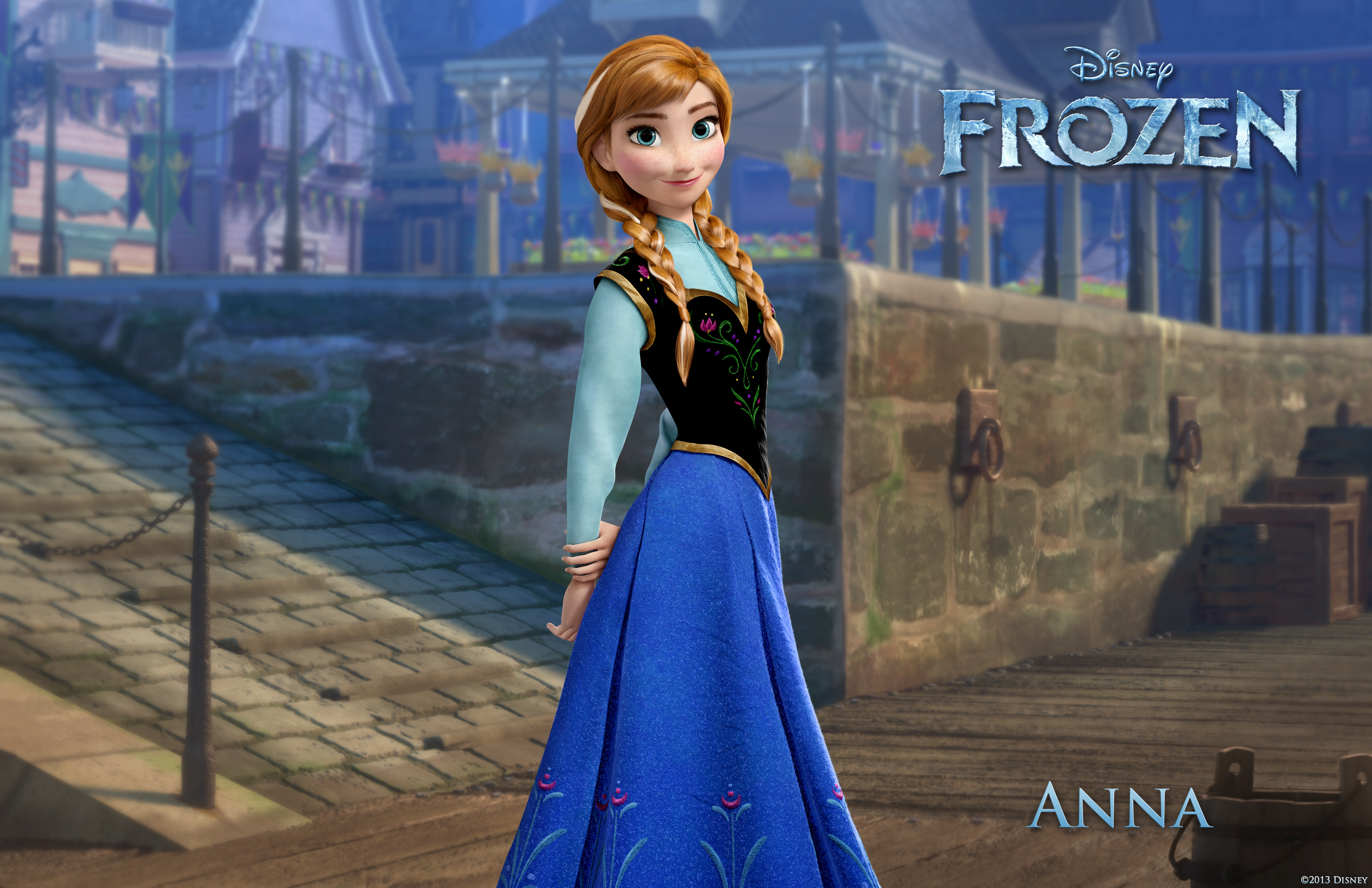 anna (frozen), movie, frozen, frozen (movie) 4K