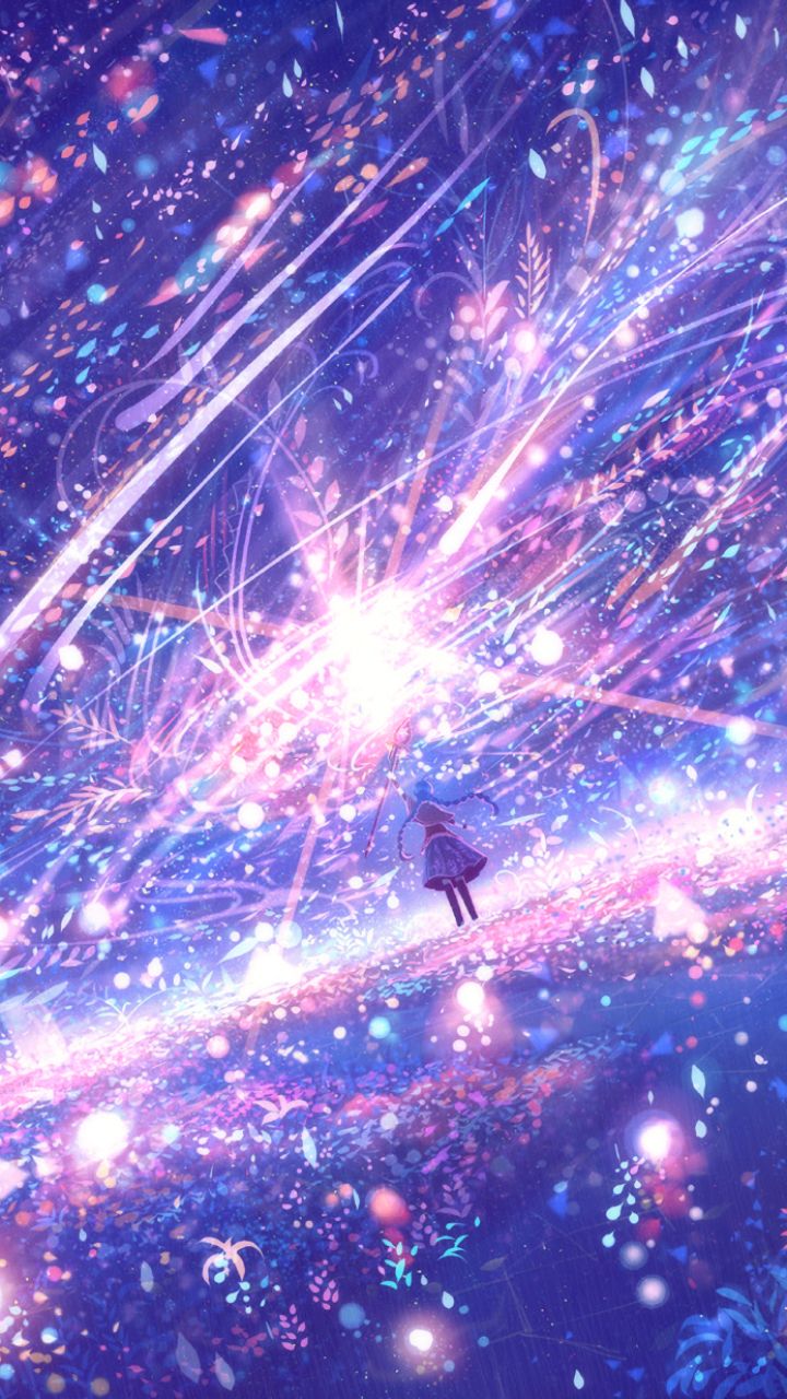 Galaxy anime boy wallpaper by DekNar - Download on ZEDGE™ | 5074