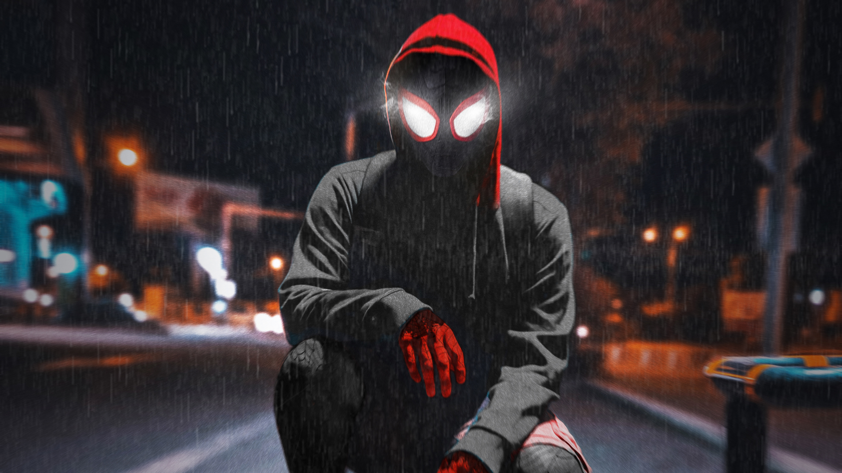 miles morales, spider man: into the spider verse, movie, spider man 4K Ultra