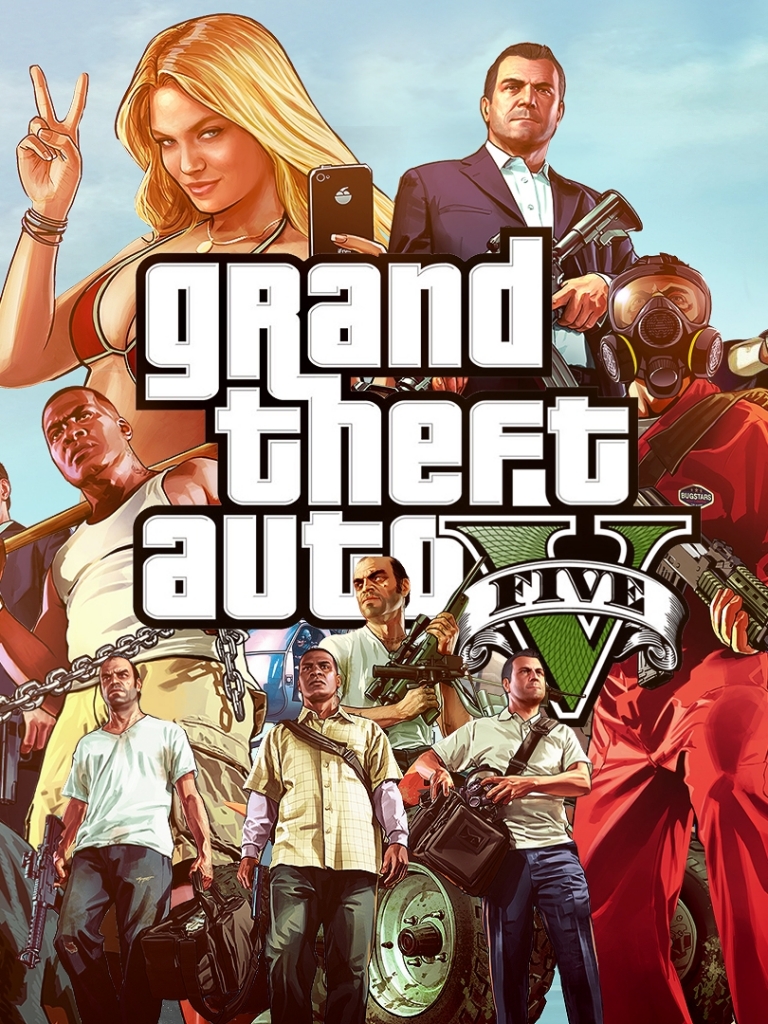 video game, grand theft auto v, trevor philips, franklin clinton, michael de santa, chop (grand theft auto), grand theft auto for android