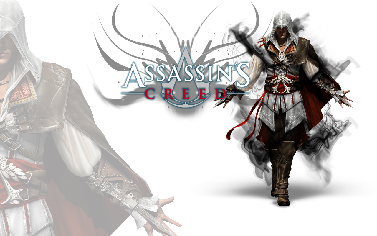 HD wallpaper: Assassin's Creed 2 Ezio Black, Assassin's Creed II digital  wallpaper