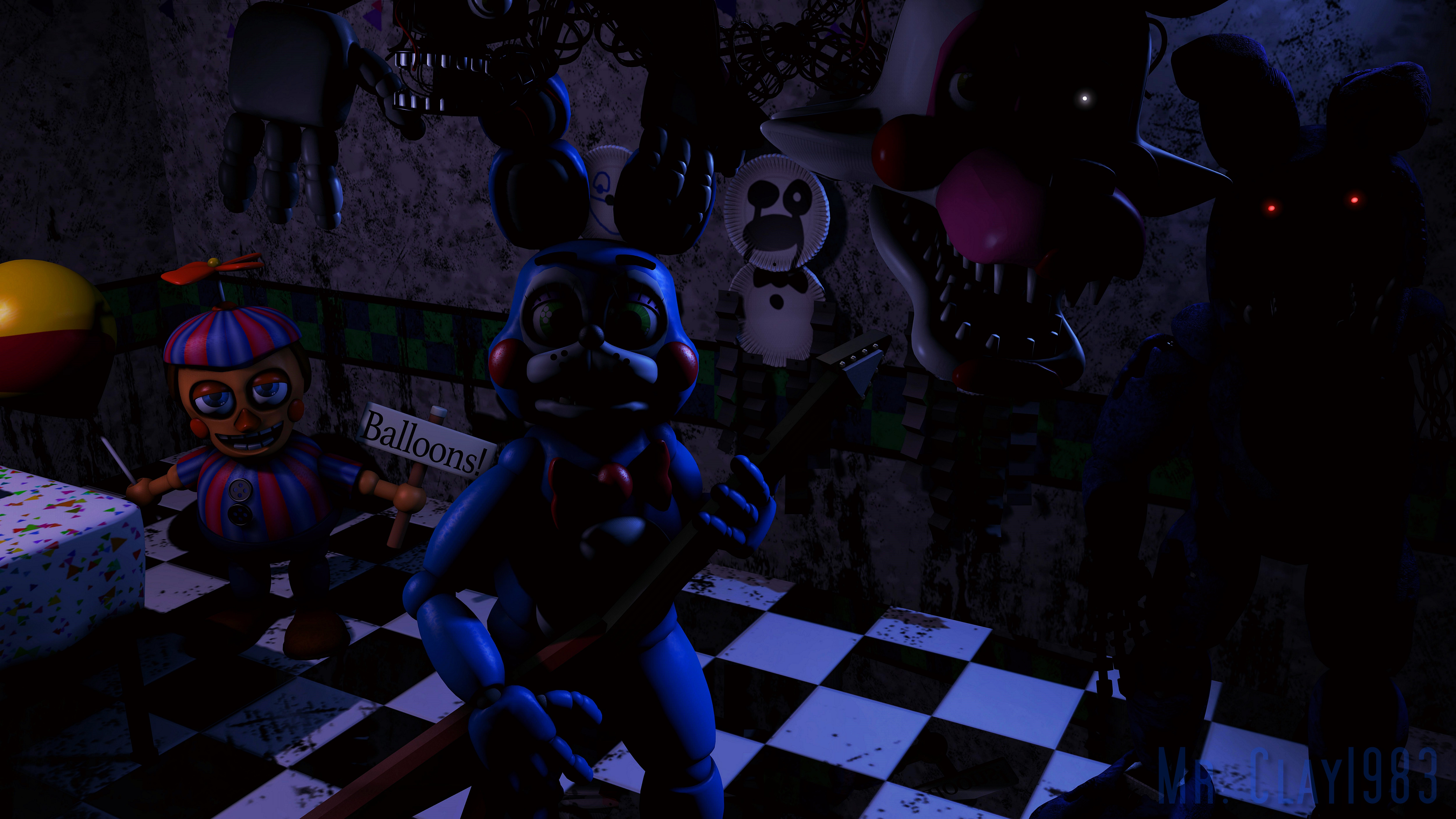 Fnaf 2 wallpaper for ipod/iphone/etc  Five nights at freddy's, Five  night, Freddy