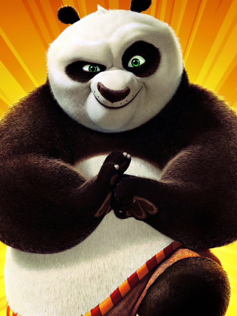 kung fu panda, po (kung fu panda), movie, kung fu panda 2 HD wallpaper