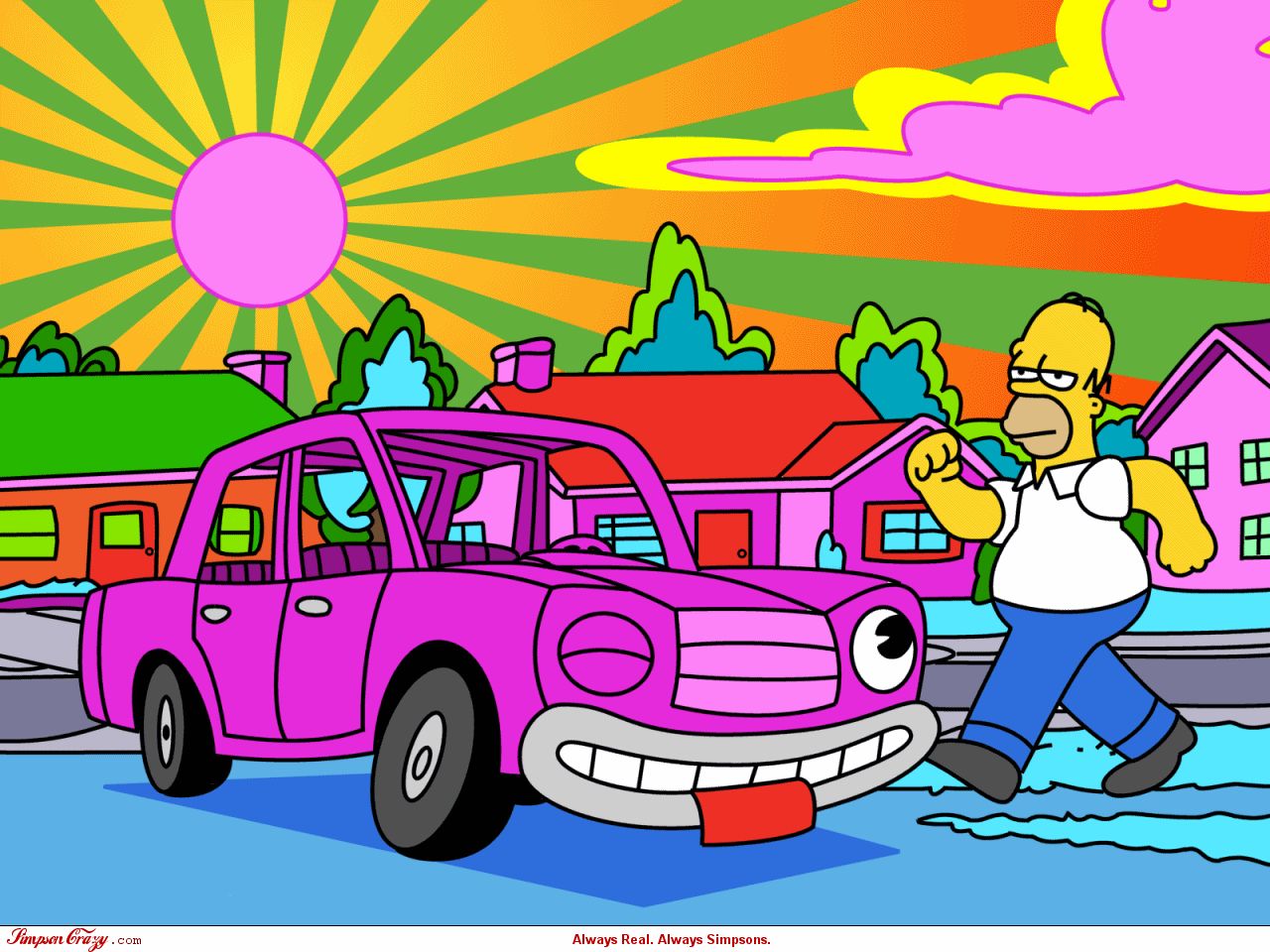 Desktop Backgrounds Homer Simpson 