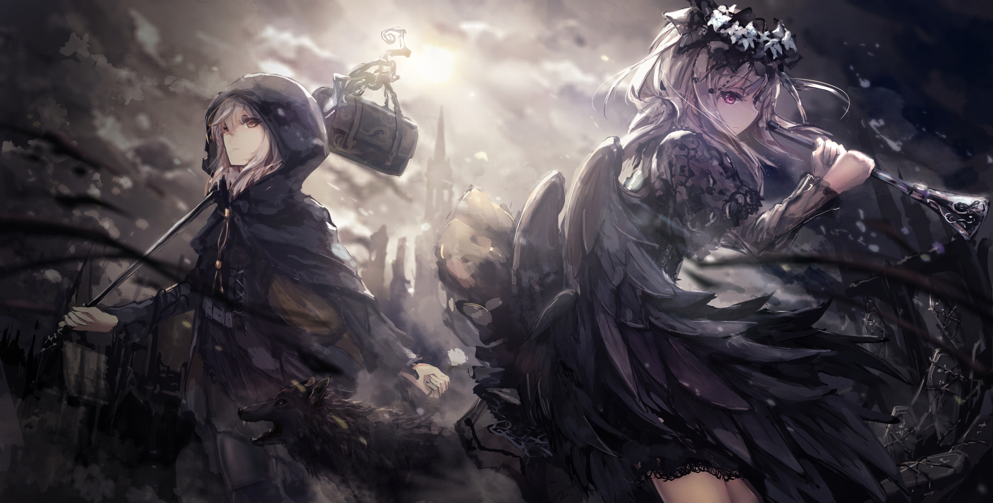 Dark Anime Girl Wallpaper Download