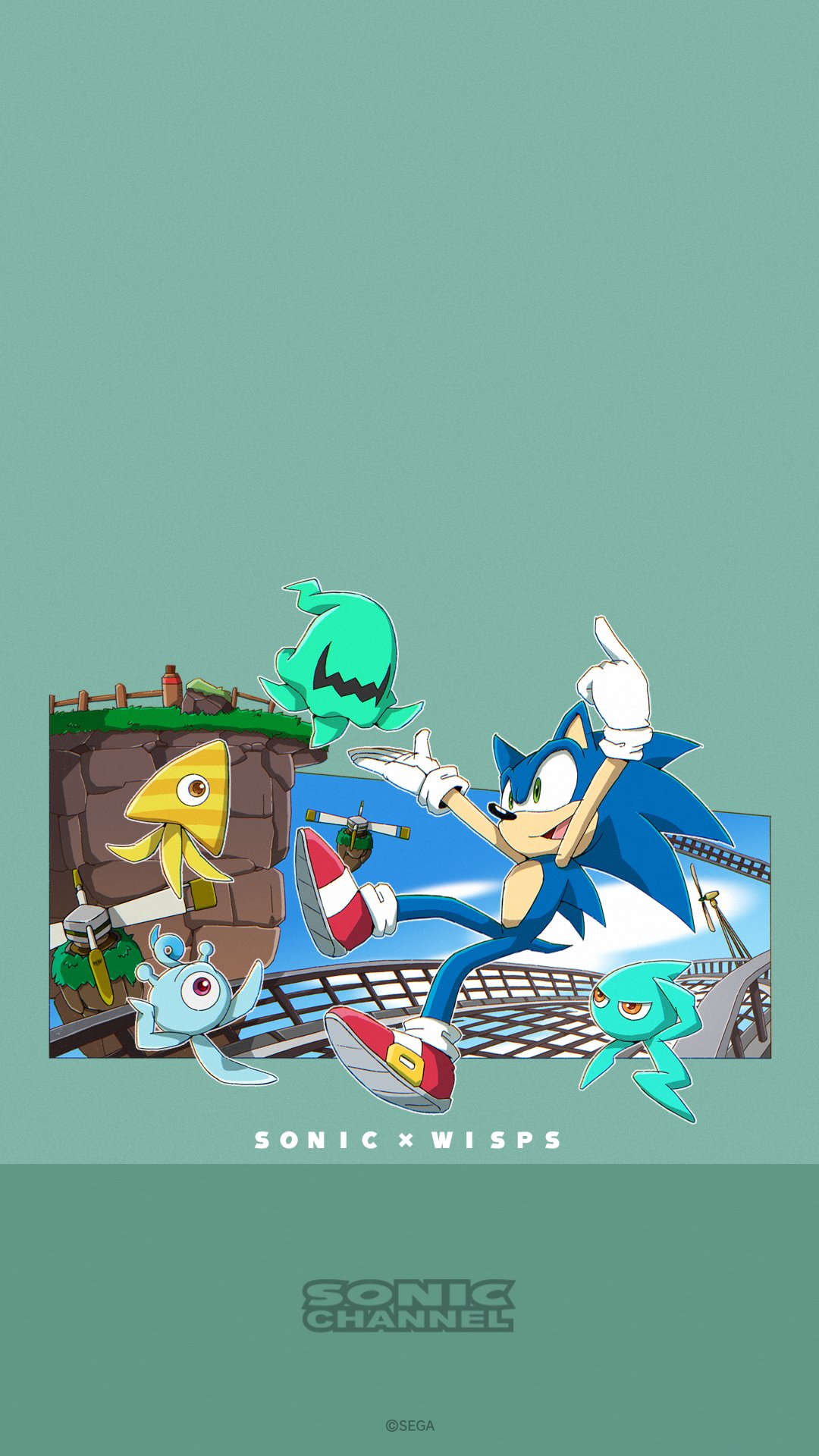 WALLPAPER  Sonic Frontiers  SEGA
