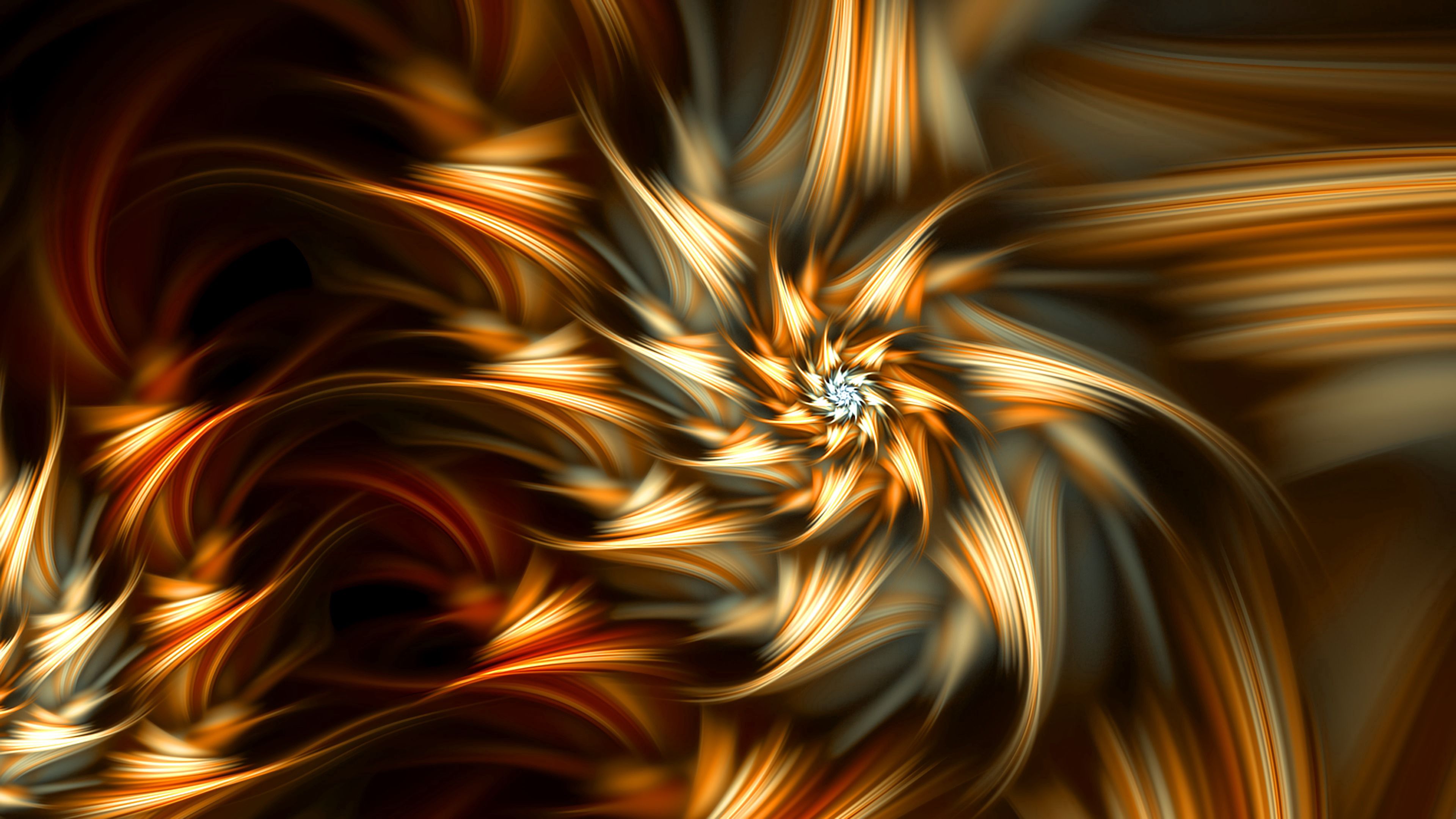 digital, fractal, abstract, glow, star High Definition image