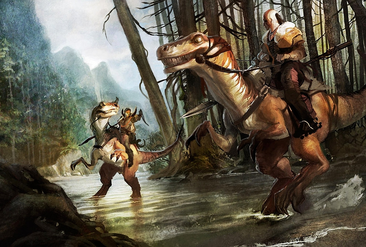 Наездники на динозаврах