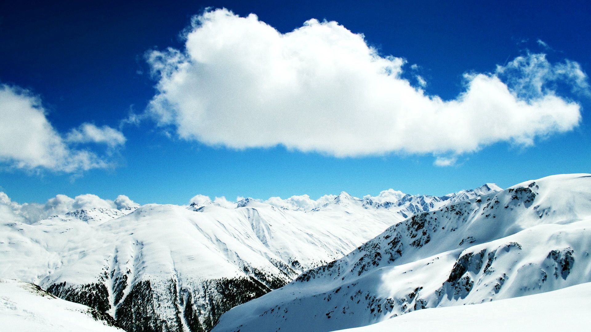 136678 Hintergrundbild herunterladen natur, mountains, schnee, abstammung, abstieg, resort, ski - Bildschirmschoner und Bilder kostenlos