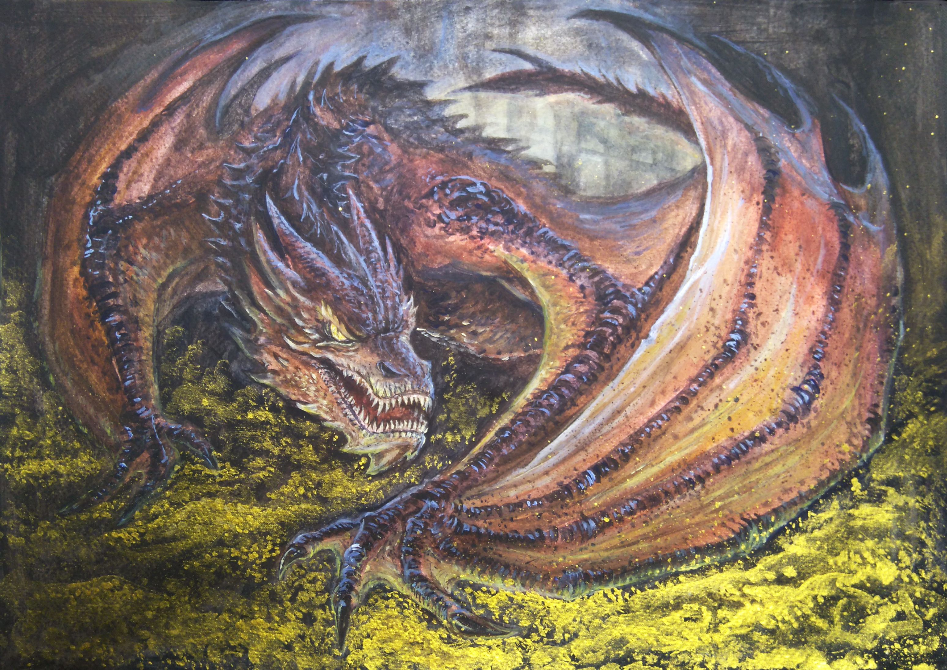 Смауг дракон Толкиен
