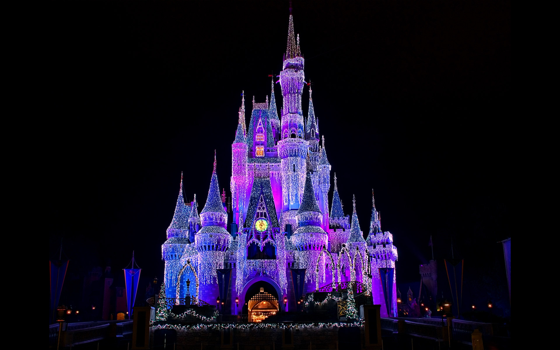 Cinderella Castle iPhone Background