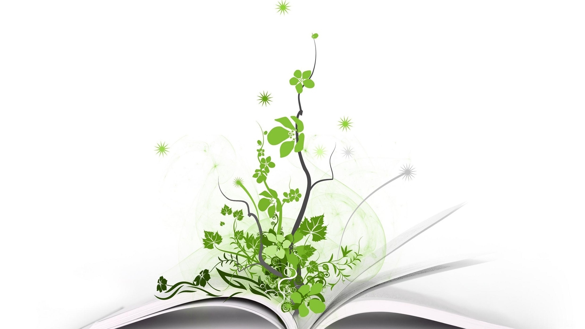 Handy-Wallpaper Hintergrund, Pflanzen, Bücher kostenlos herunterladen.