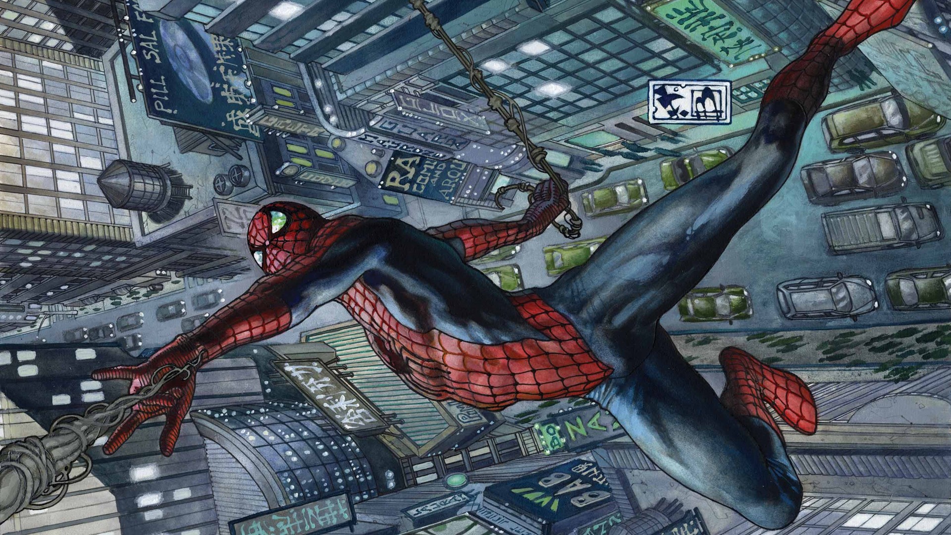 Marvel Spider Man Comics 4K wallpaper download