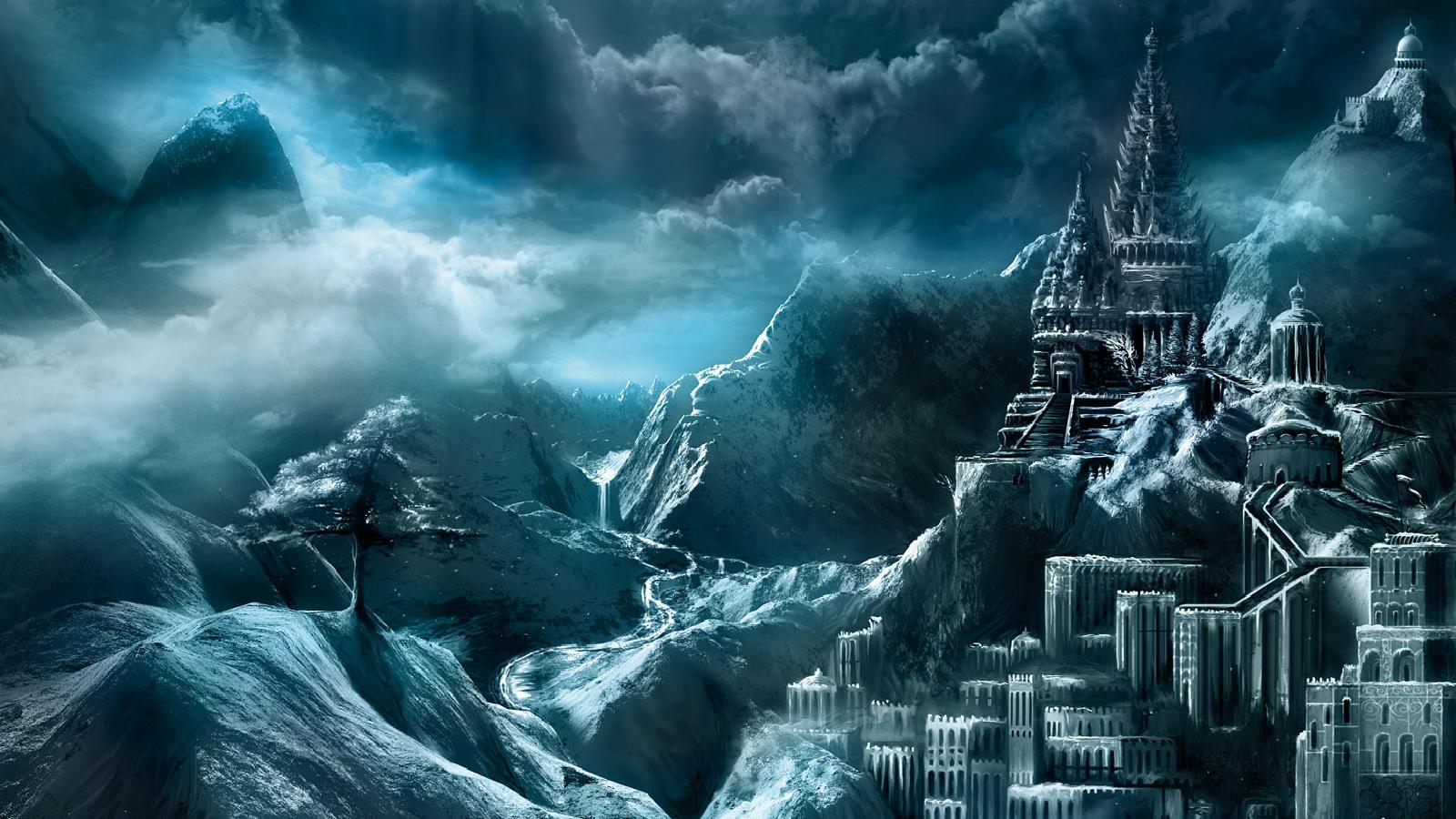 Fantasy Castle Wallpaper Mystical Medieval Kingdom Generative AI Stock  Photo  Image of house creative 271582322