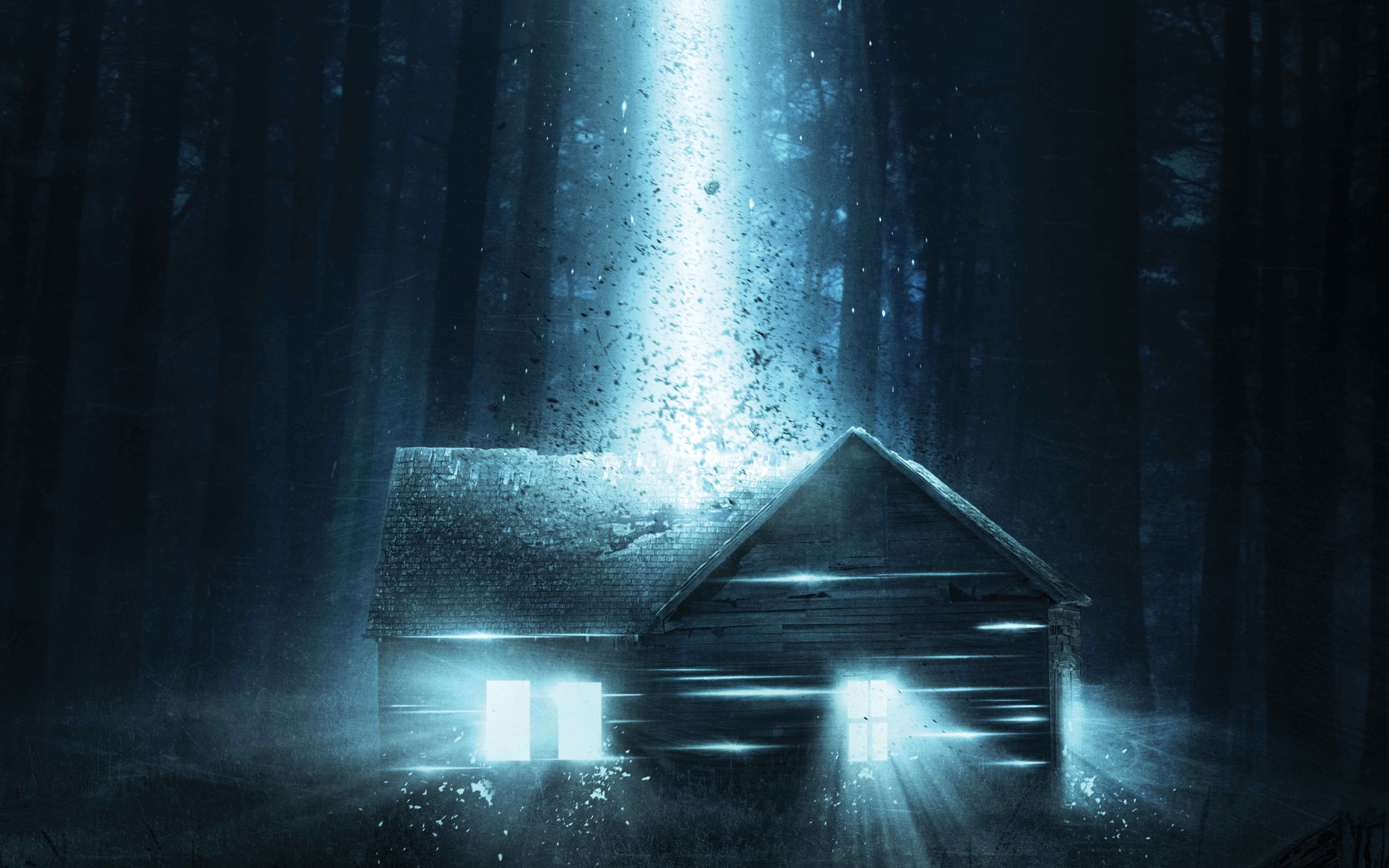 android movie, extraterrestrial, house