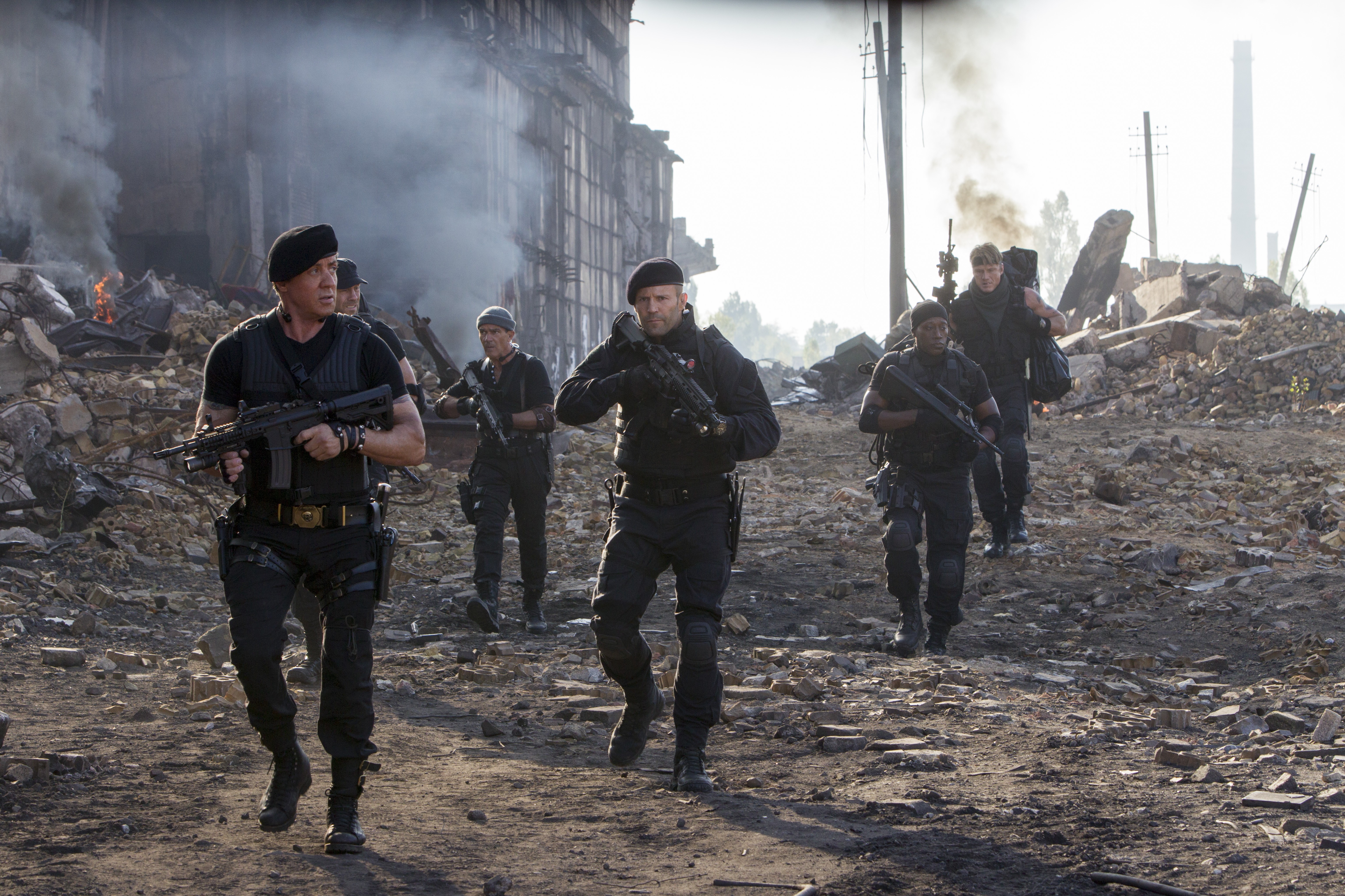 jason statham, movie, the expendables 3, antonio banderas, barney ross, doc (the expendables), dolph lundgren, galgo (the expendables), gunnar jensen, lee christmas, sylvester stallone, wesley snipes, the expendables