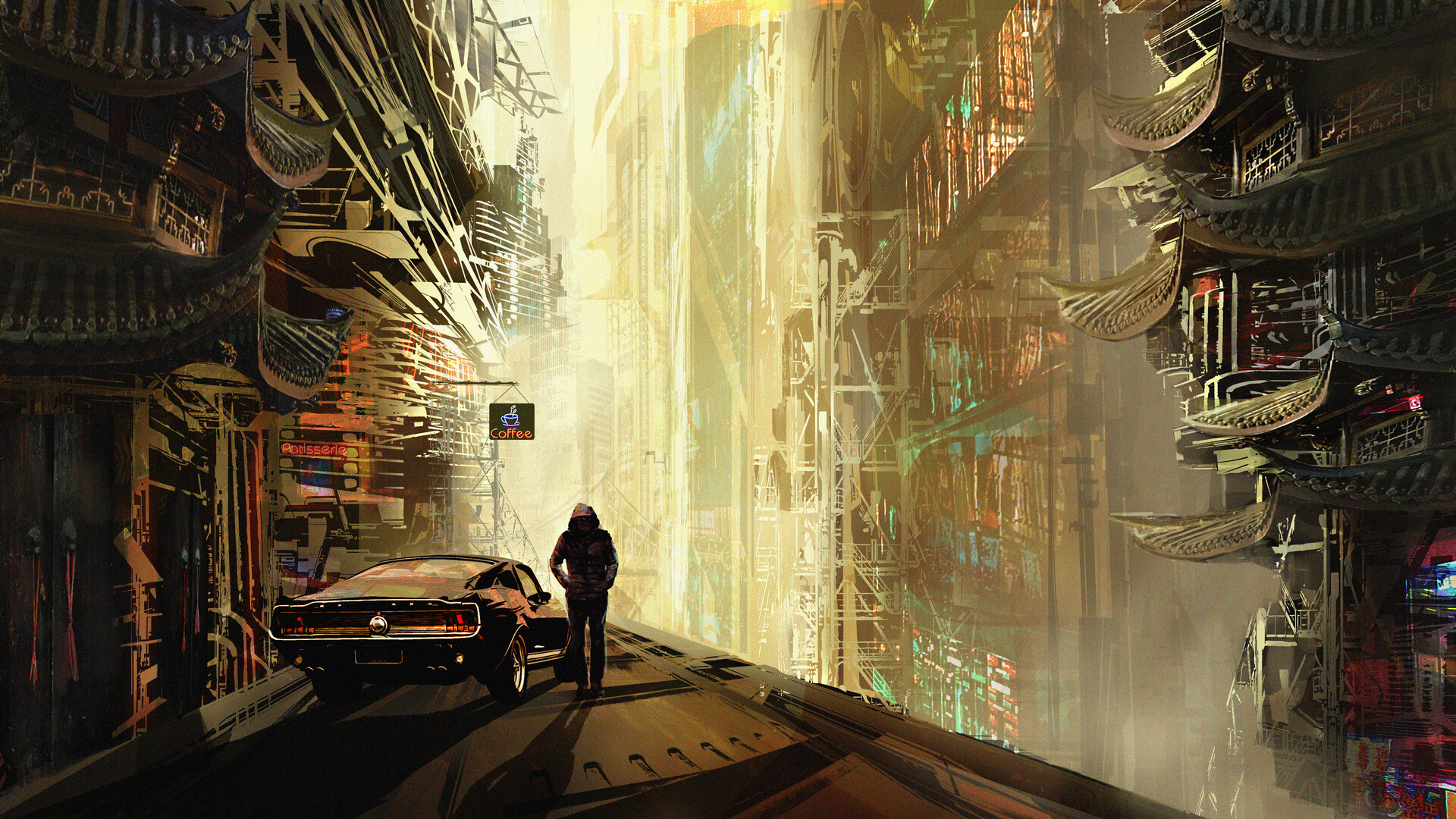 Cyberpunk city of dream фото 86