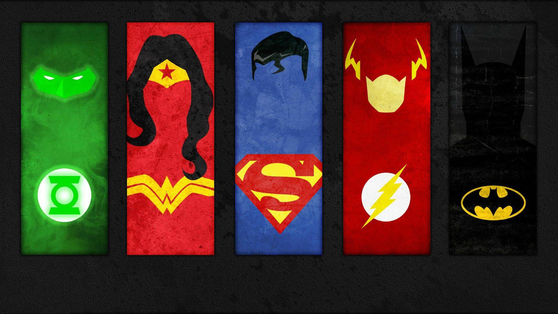 justice league symbol wallpaper