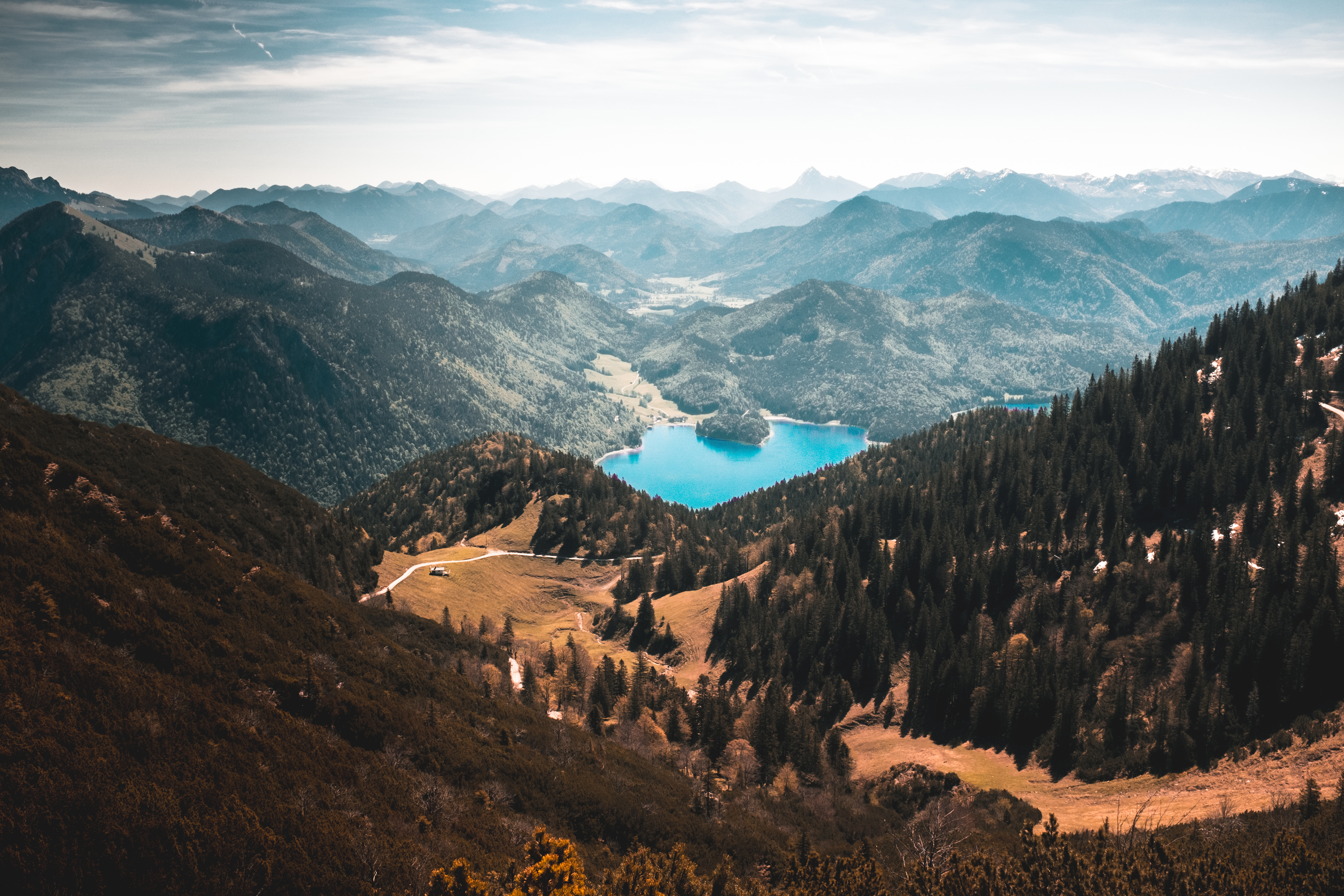 Laden Sie das See, Walchensee, Valhensee, Kochel, Kohles, Natur, Mountains, Deutschland-Bild kostenlos auf Ihren PC-Desktop herunter