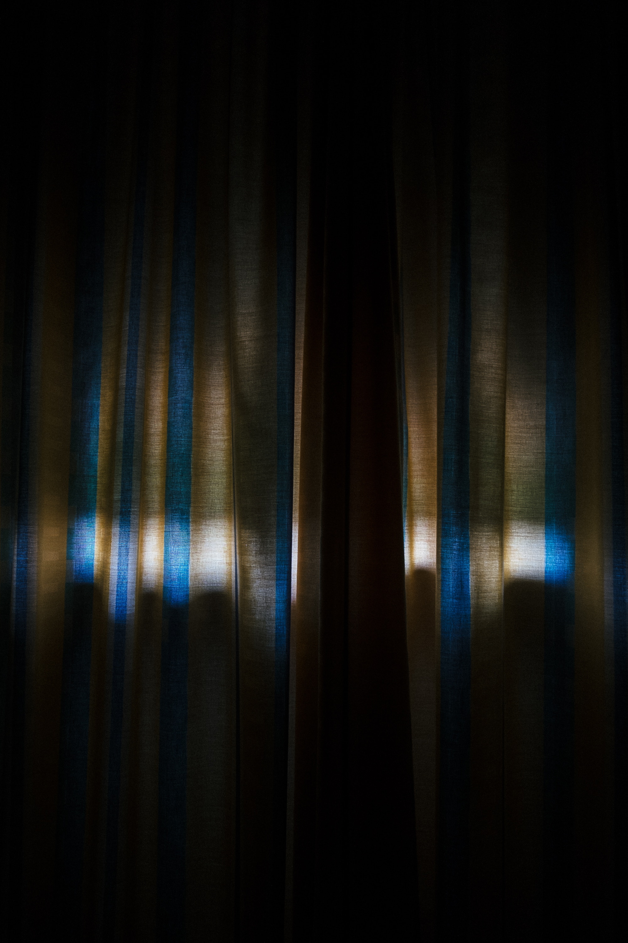 dark, curtains, shadow, window, curtain