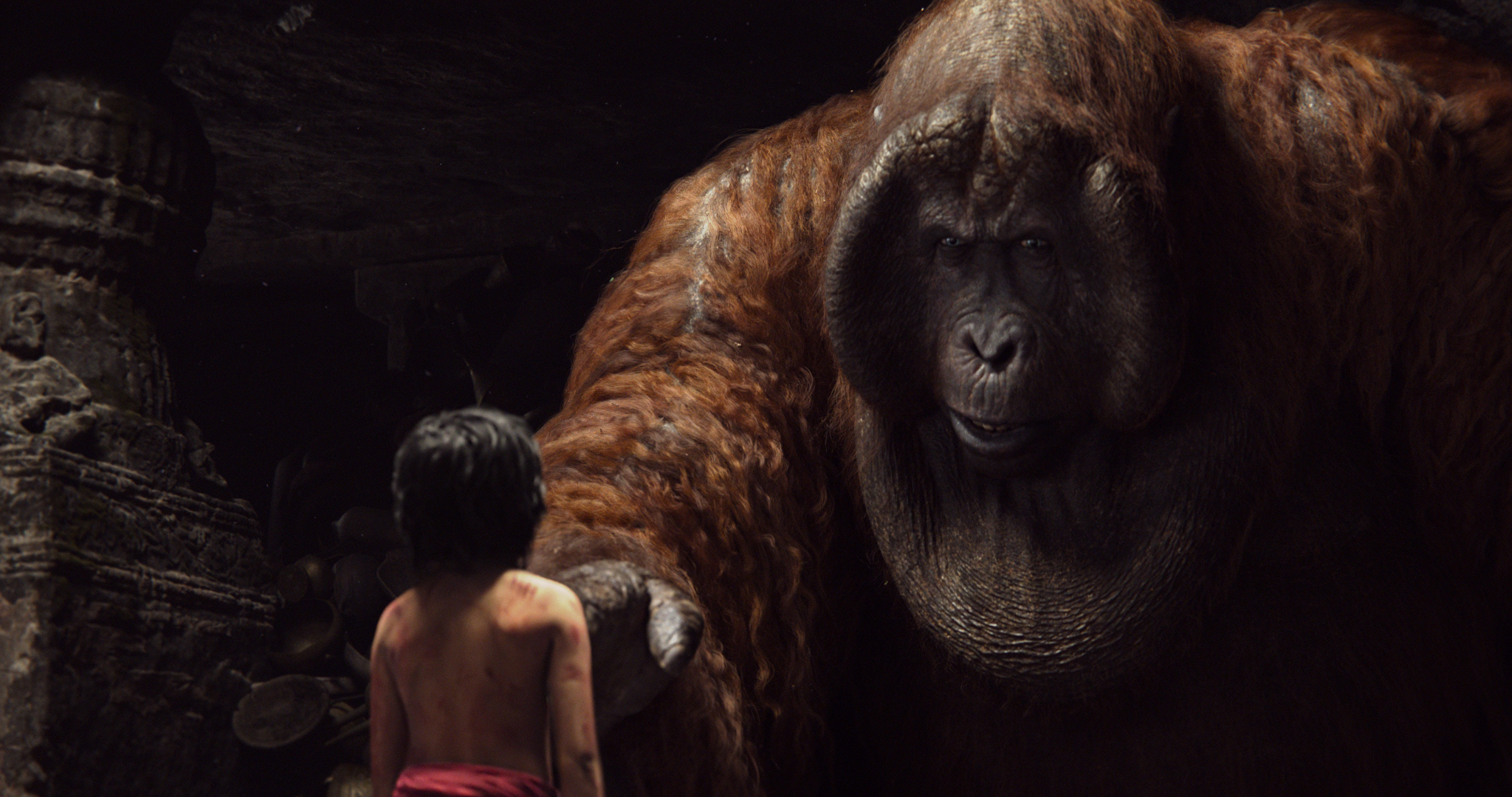movie, the jungle book (2016), orangutan, the jungle book