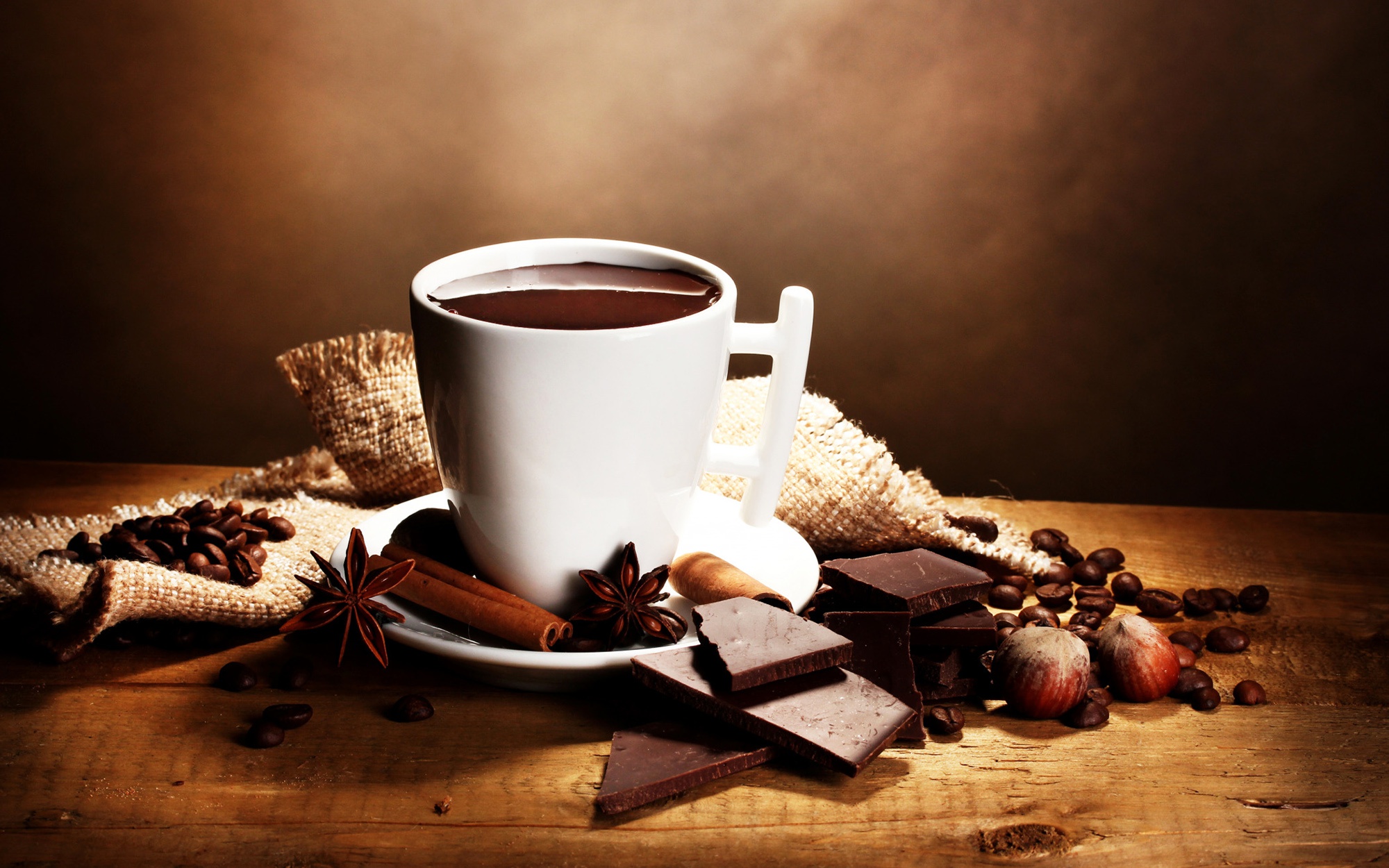 Кофе с шоколадом фото