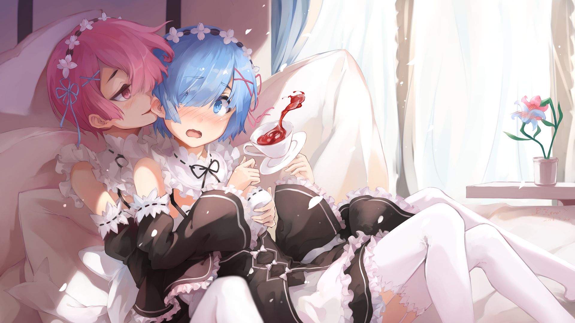 Re zero фон стим фото 51