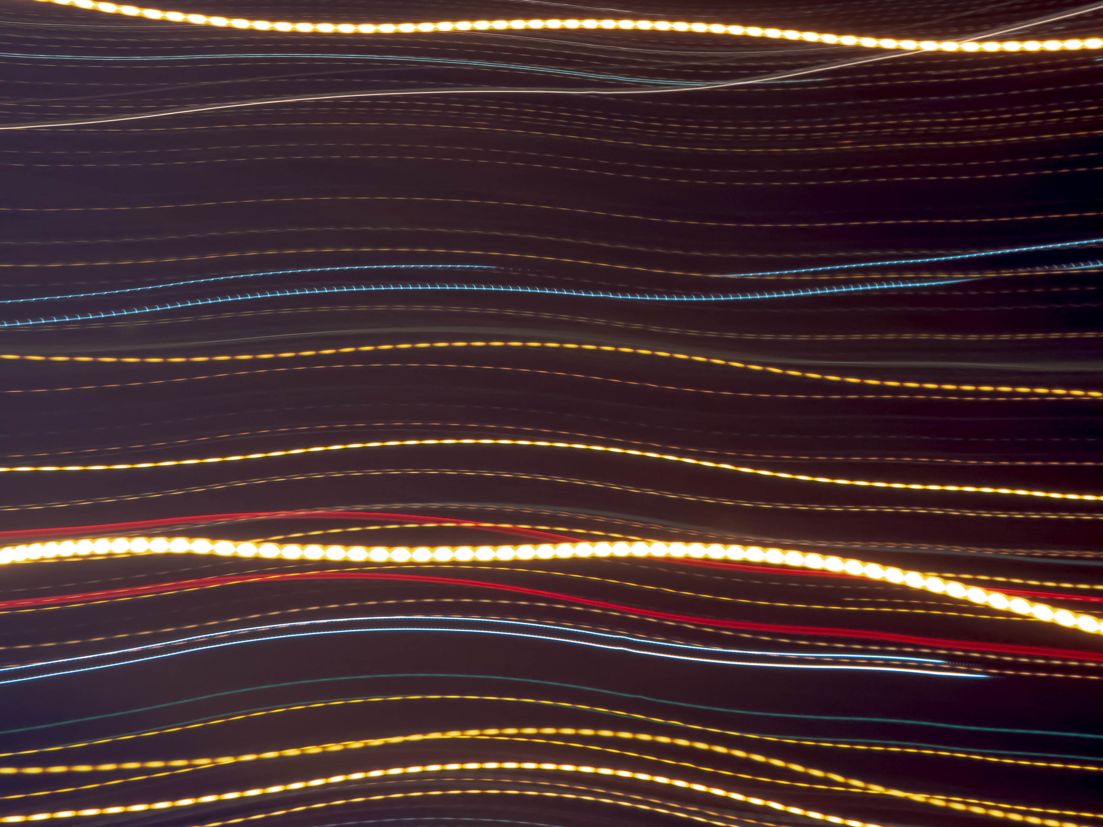 Download mobile wallpaper Wavy, Streaks, Abstract, Stripes, Glow, Lines, Neon for free.