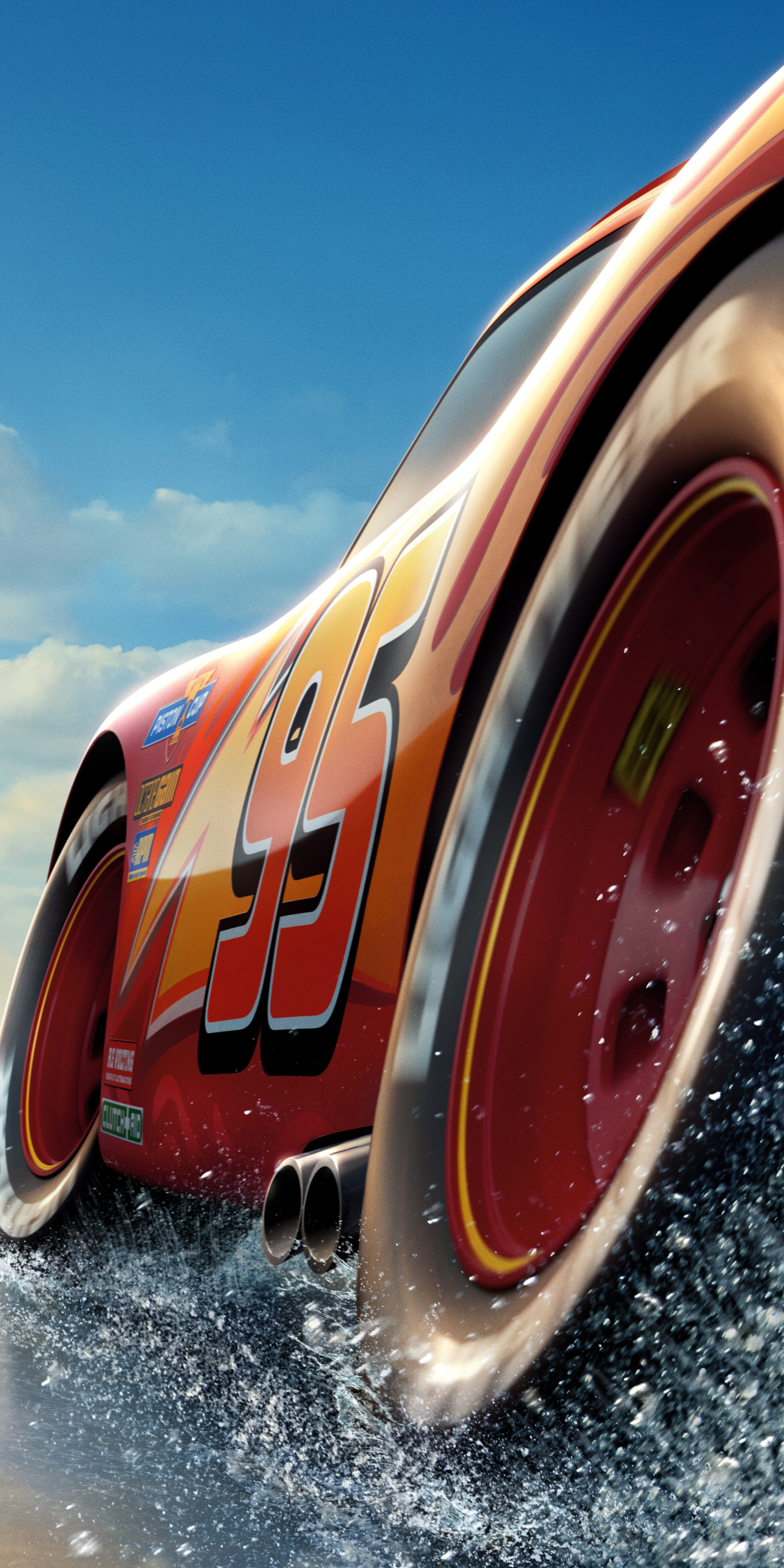 Download mobile wallpaper Movie, Pixar, Lightning Mcqueen, Cars 3 for free.