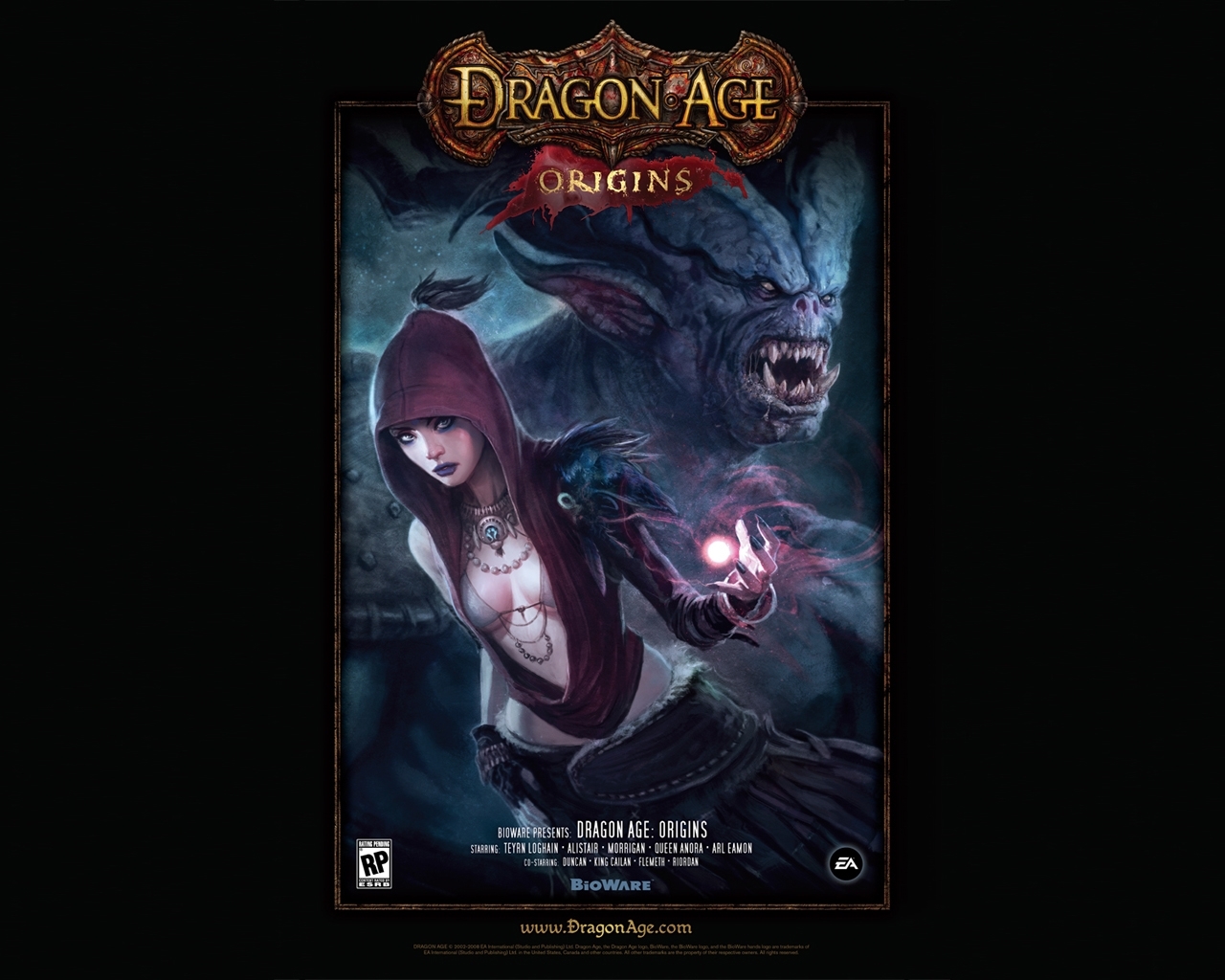 Скачать картинку Эра Драконов: Начало (Dragon Age: Origins), Игры в телефон бесплатно.