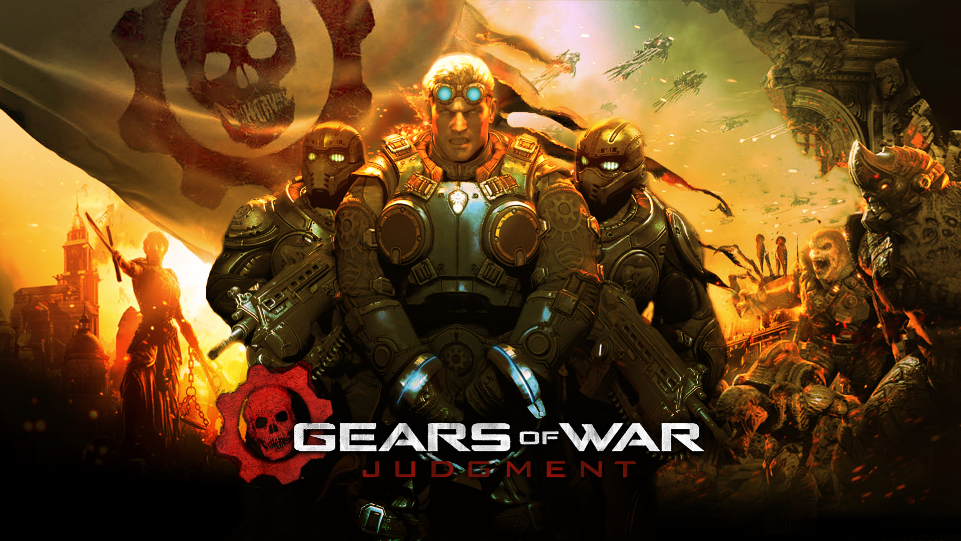 video game, gears of war: judgment, gears of war HD wallpaper