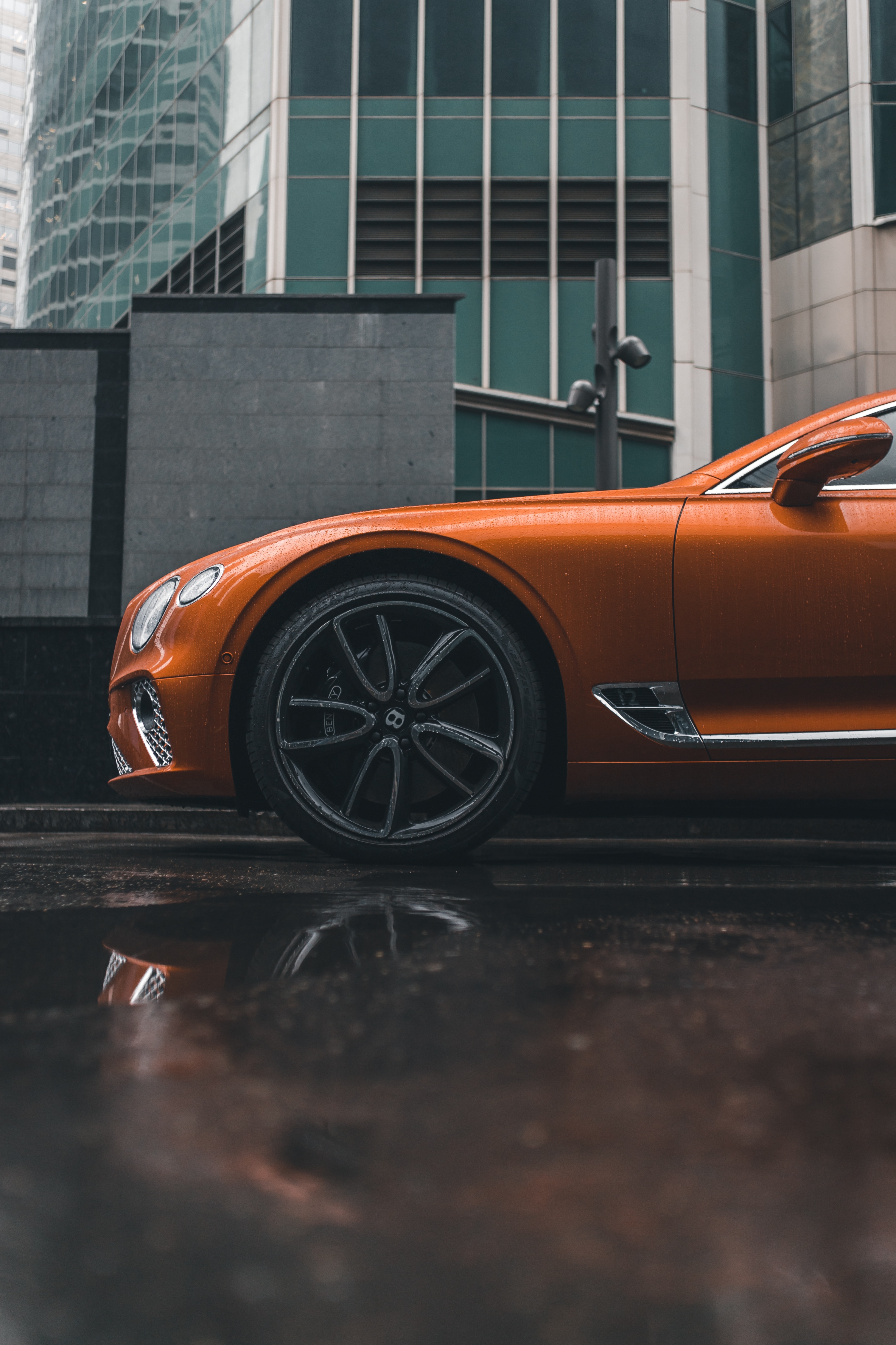 Download mobile wallpaper Side View, Machine, Wheel, Car, Bentley Continental Gt, Cars, Bentley for free.