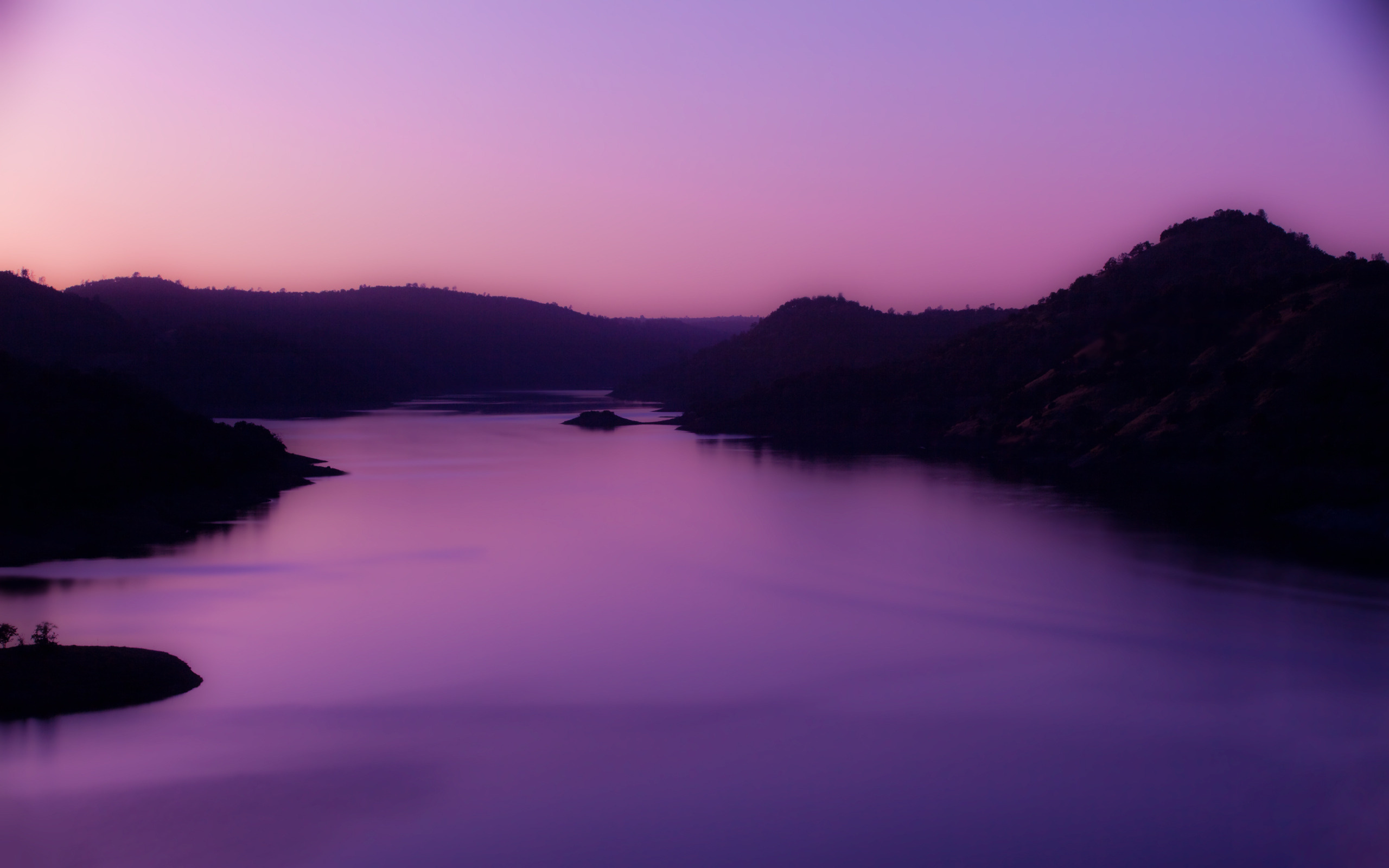 Фиолетовая река