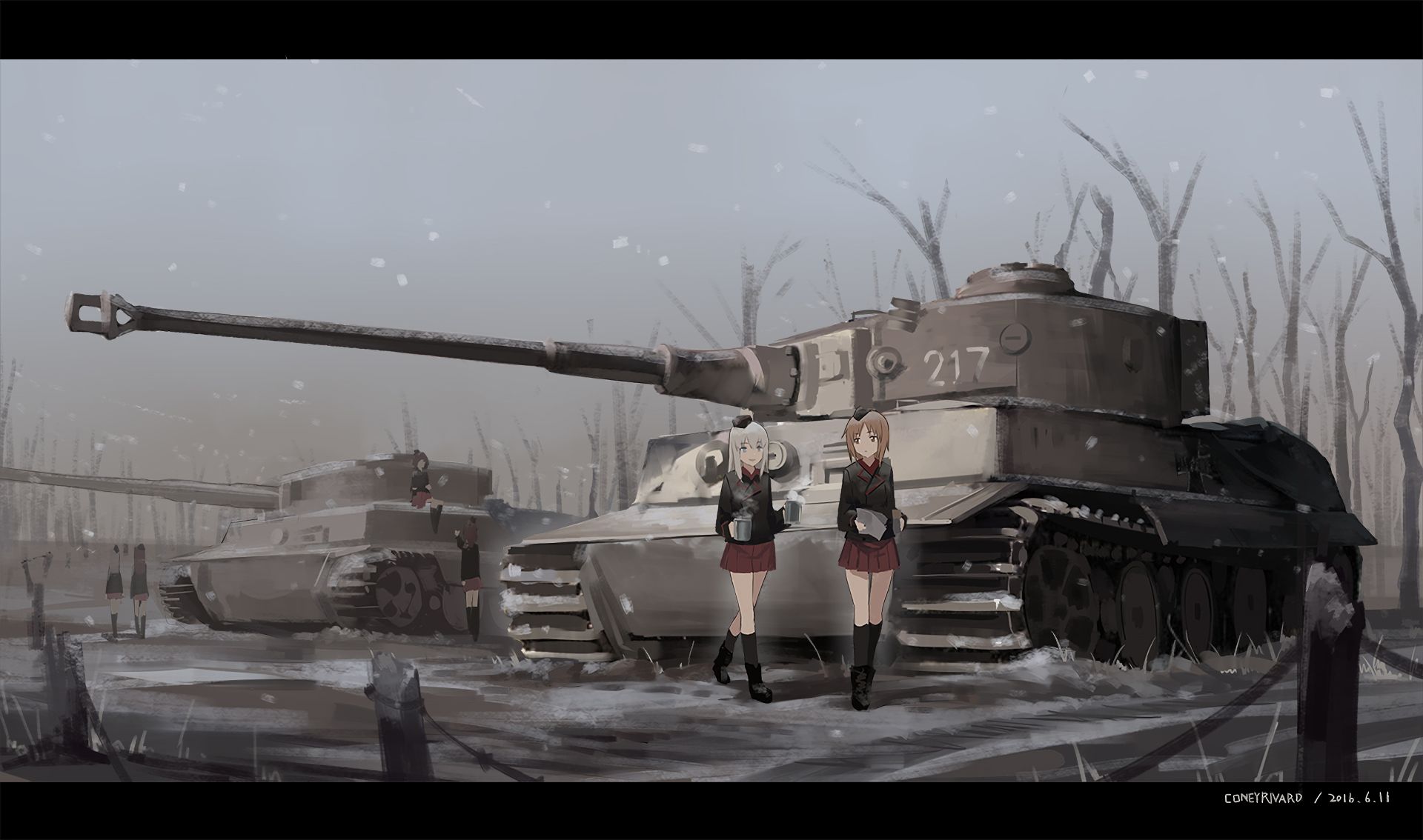 Panzerlied аниме