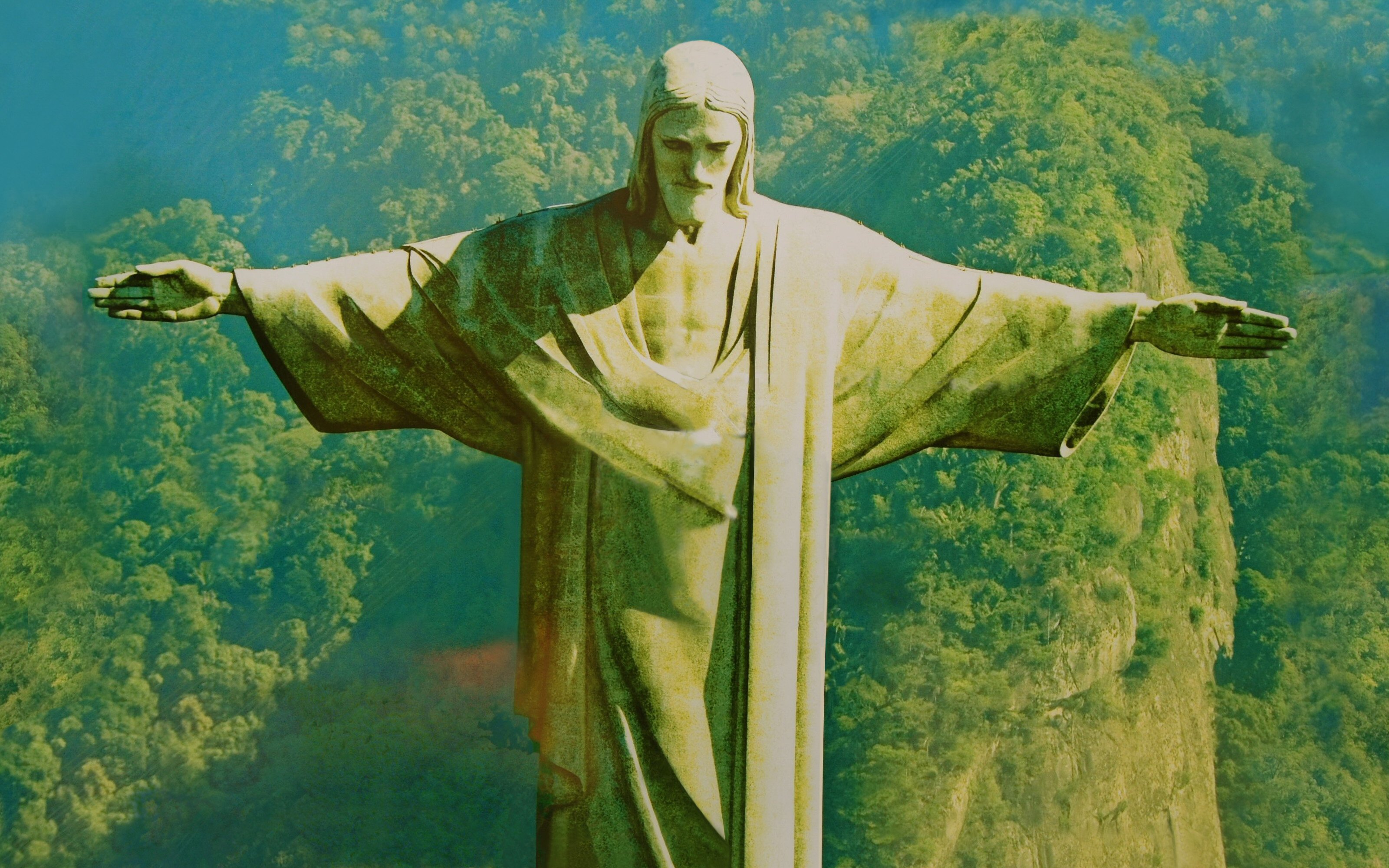 877488 Bild herunterladen religiös, christus der erlöser, brasilien, corcovado, rio de janeiro - Hintergrundbilder und Bildschirmschoner kostenlos