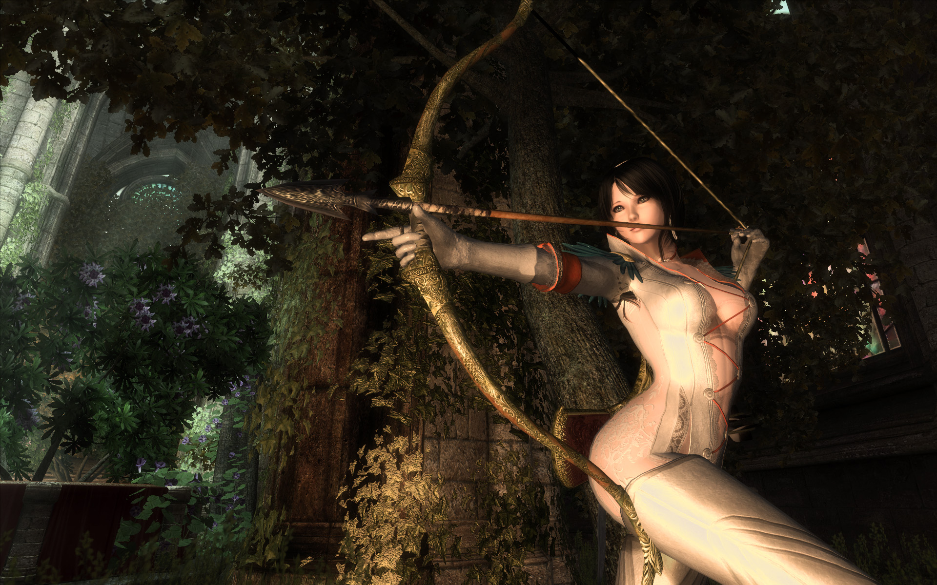 fantasy, archer, arrow, bow, the elder scrolls iv: oblivion